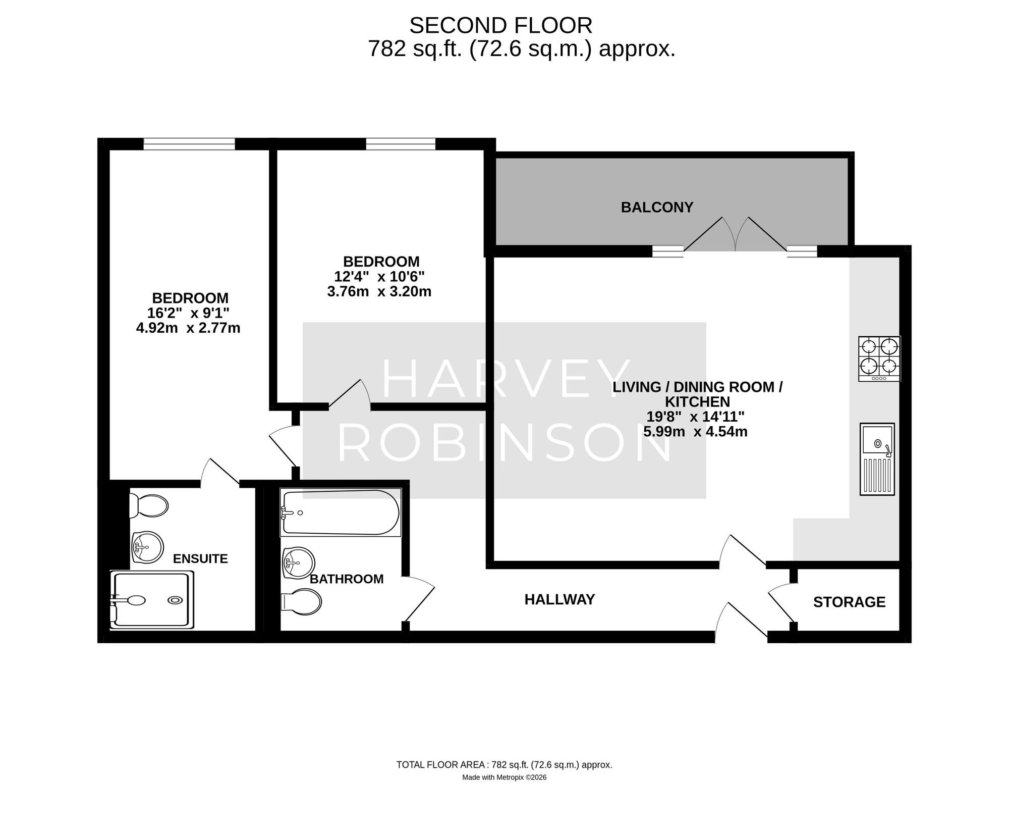81 Hollyhock Way, Biggleswade floorplan