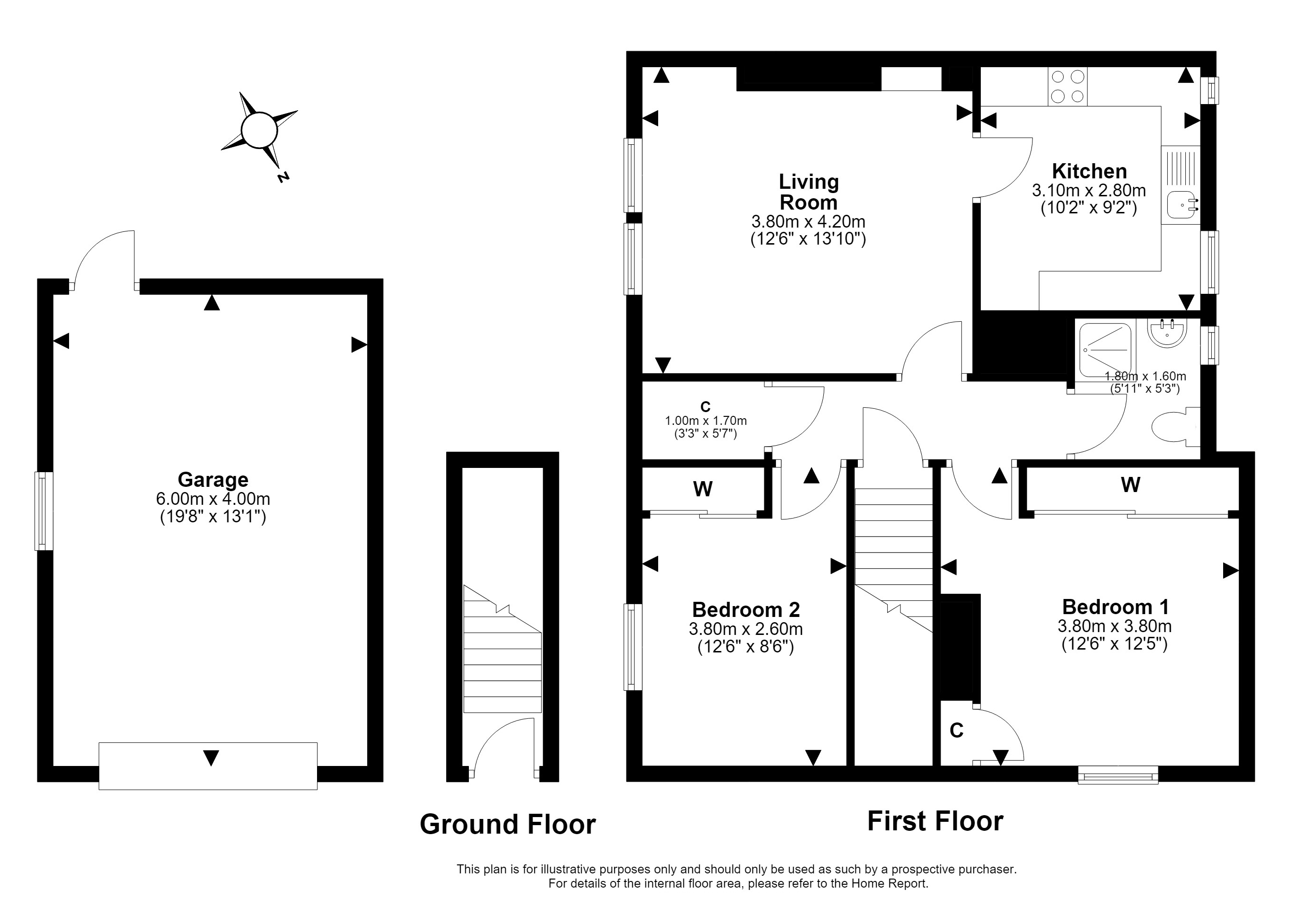 20, Bryans Avenue, Newtongrange floorplan