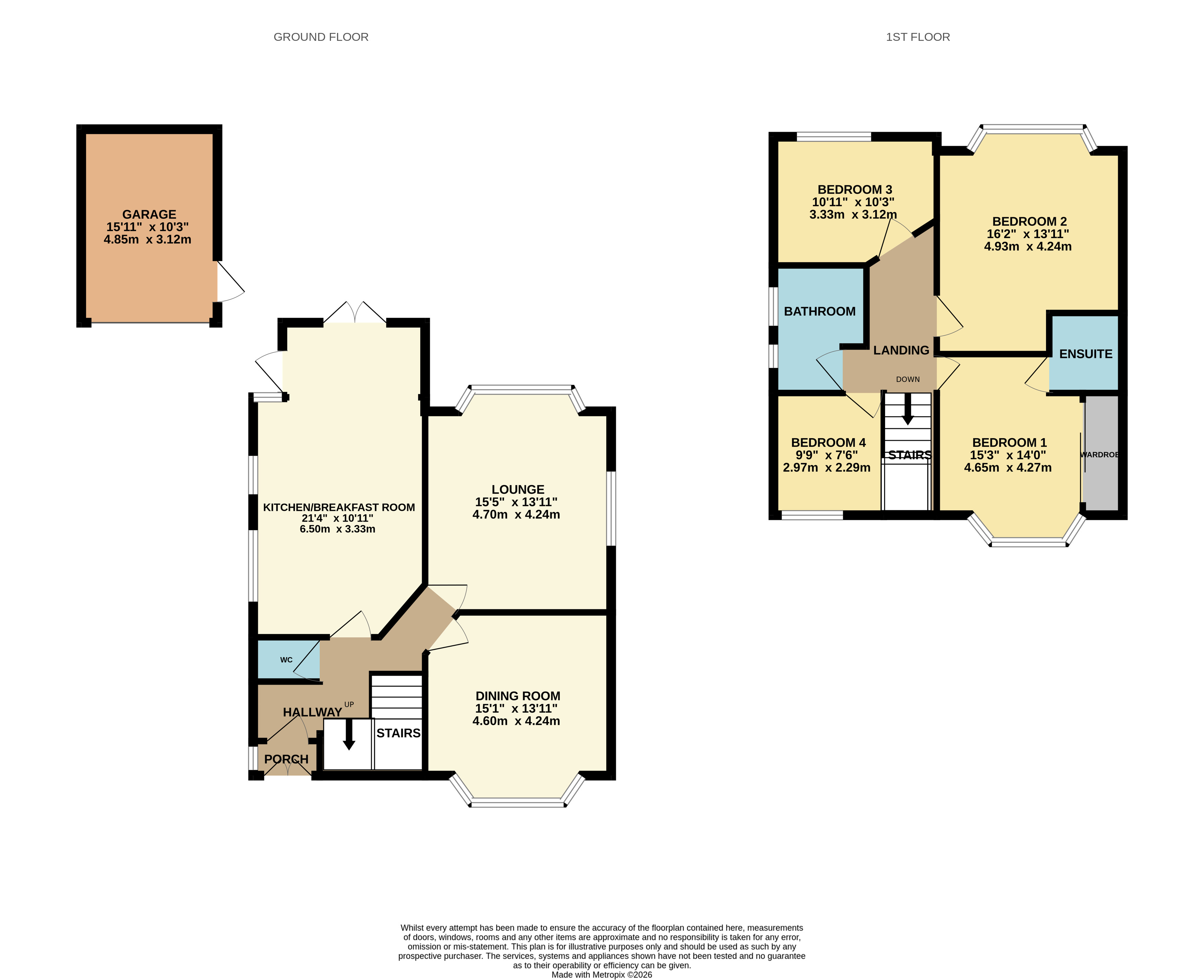 Midsummer, 63, Barton Court Avenue, Barton On Sea floorplan