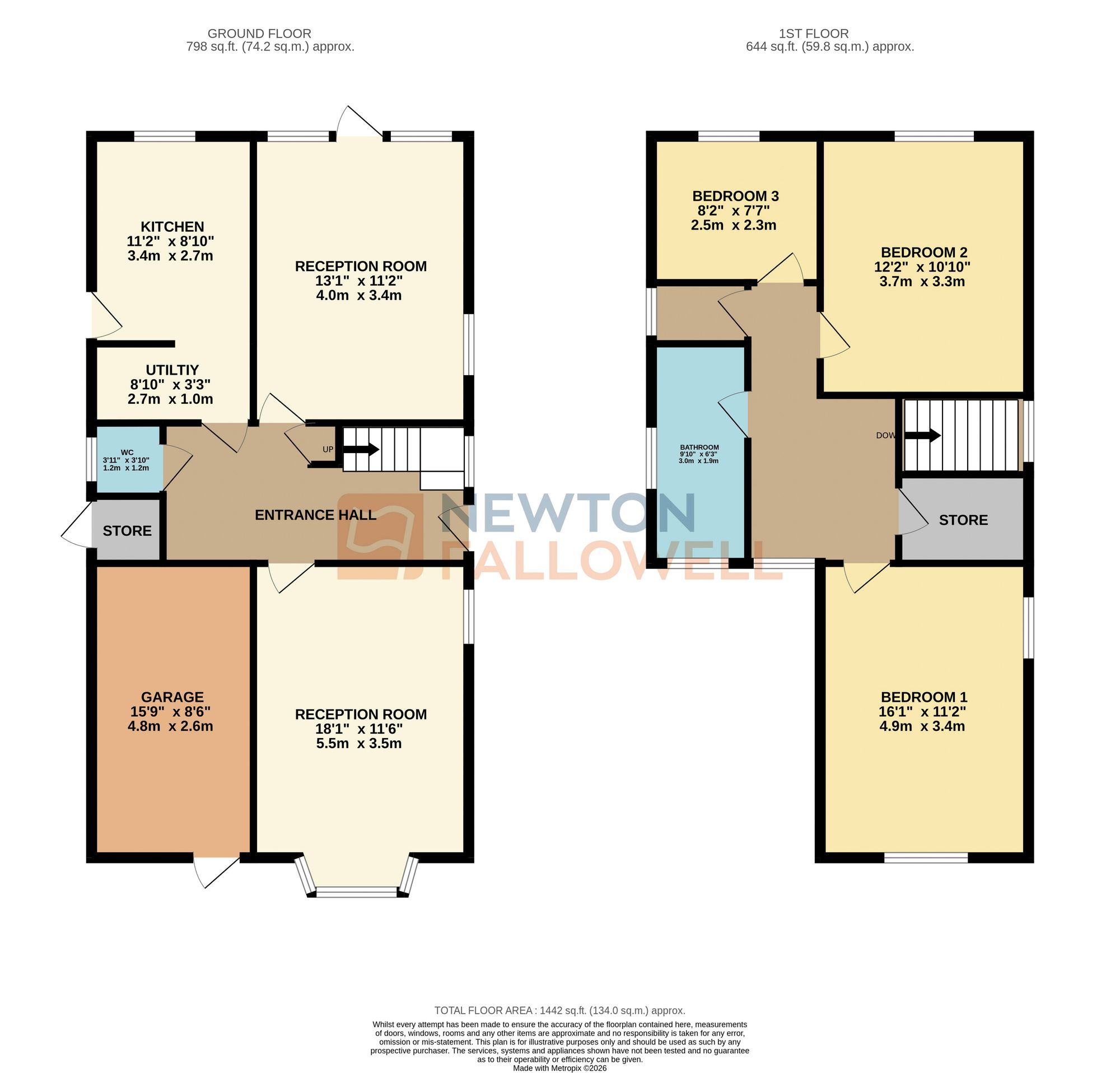 37 Spencefield Drive, Leicester floorplan