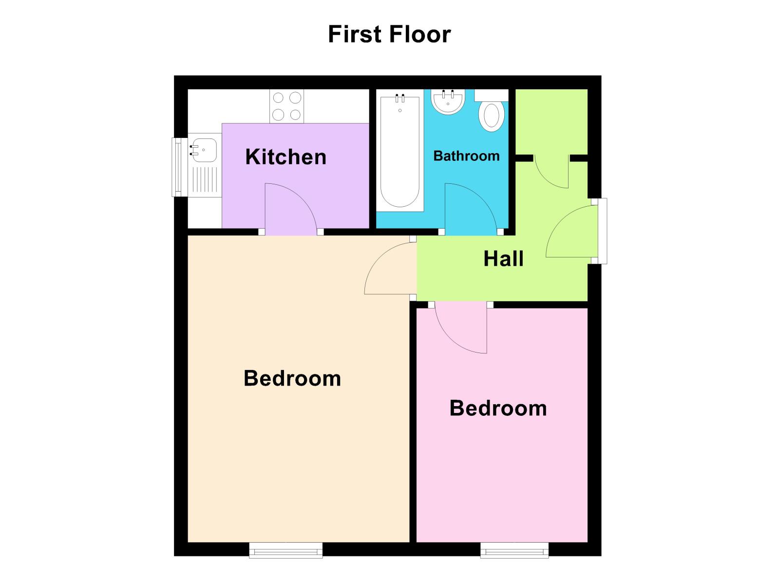 Flat 10, Newnham Lodge, 19, Erith Road, Belvedere floorplan