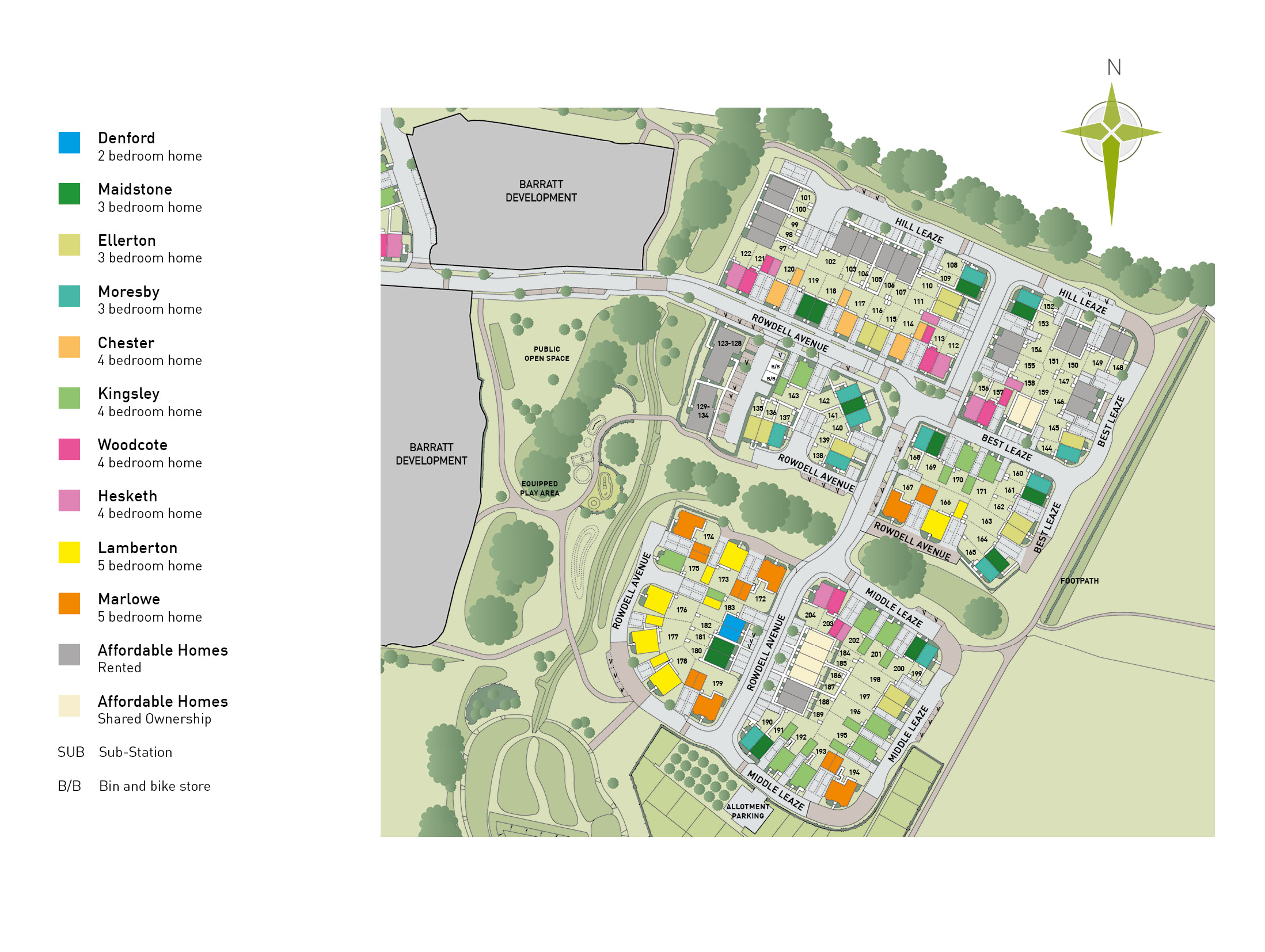 New home, 4 bed detached house for sale in "Chester" at Park Lane