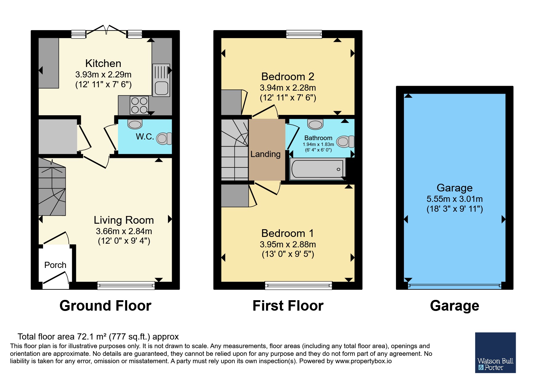 8, Lavender Way, Isle of Wight floorplan
