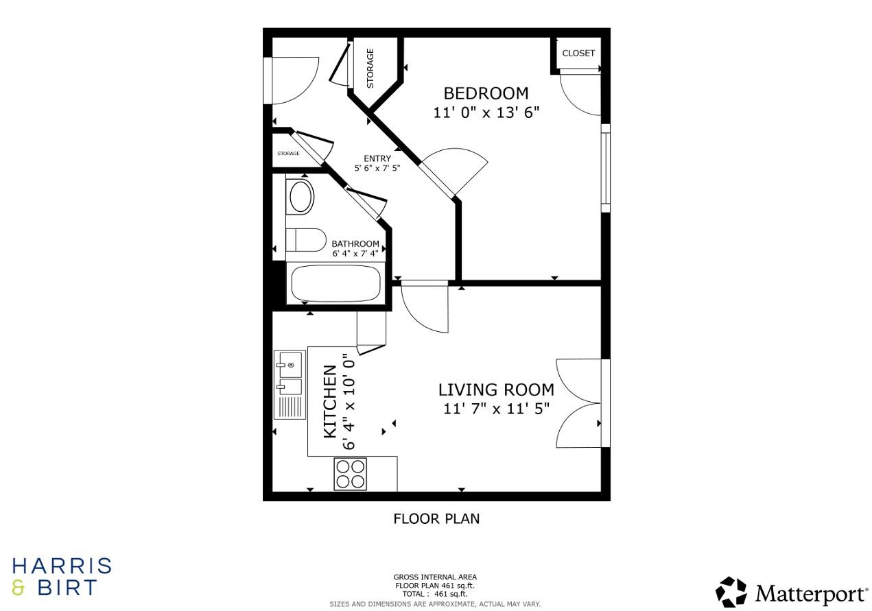 River House, 91, Rhodri Morgan Way, Cardiff floorplan