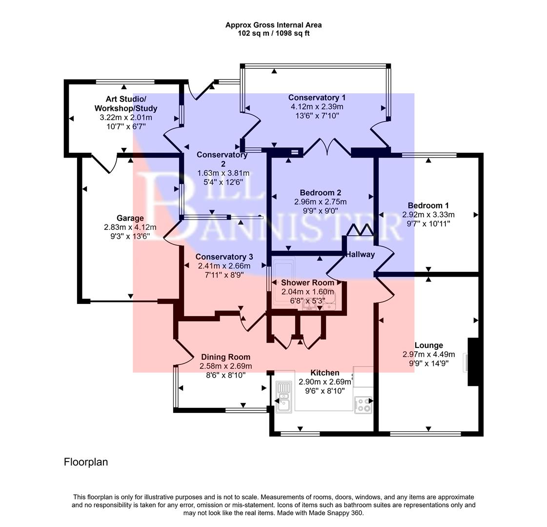 4, Trevince Parc, Redruth floorplan