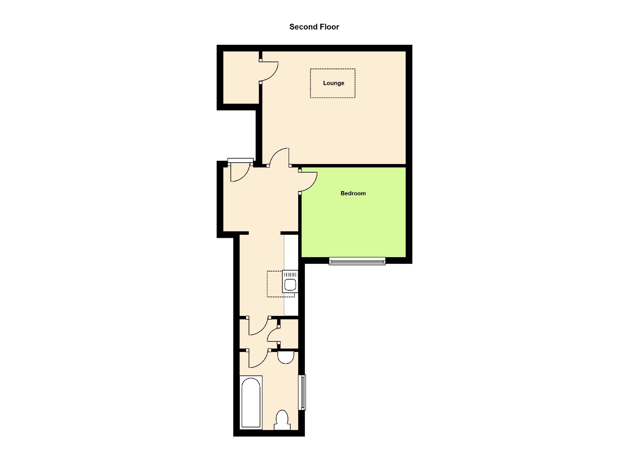 1 Bedrooms Flat to rent in Swiss Road, Weston-Super-Mare BS23