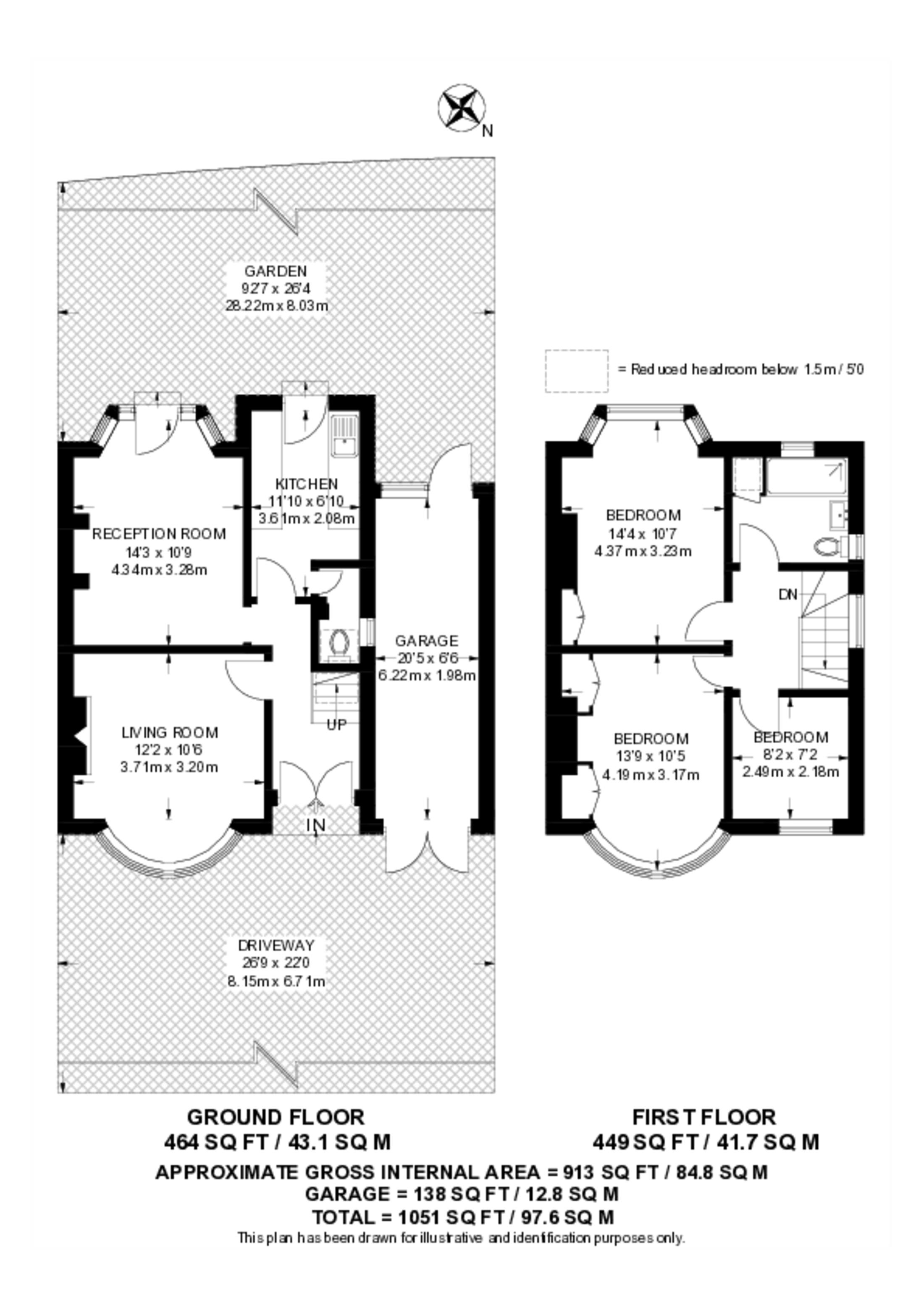 High Worple, Rayners Lane floorplan
