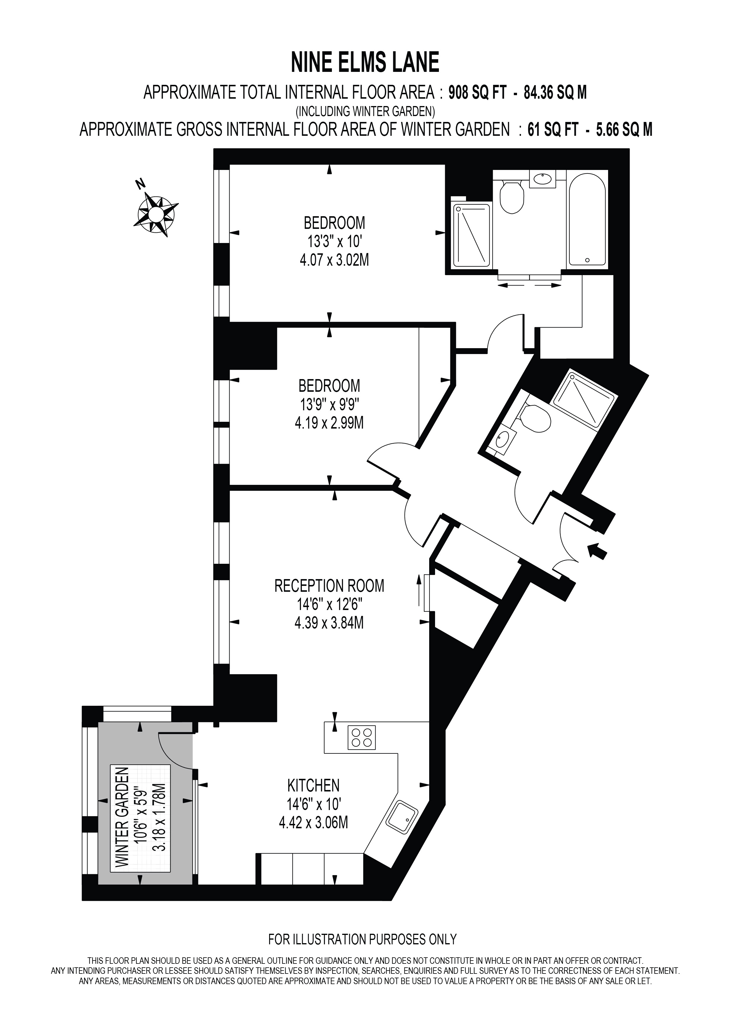 Nine Elms Lane, London floorplan