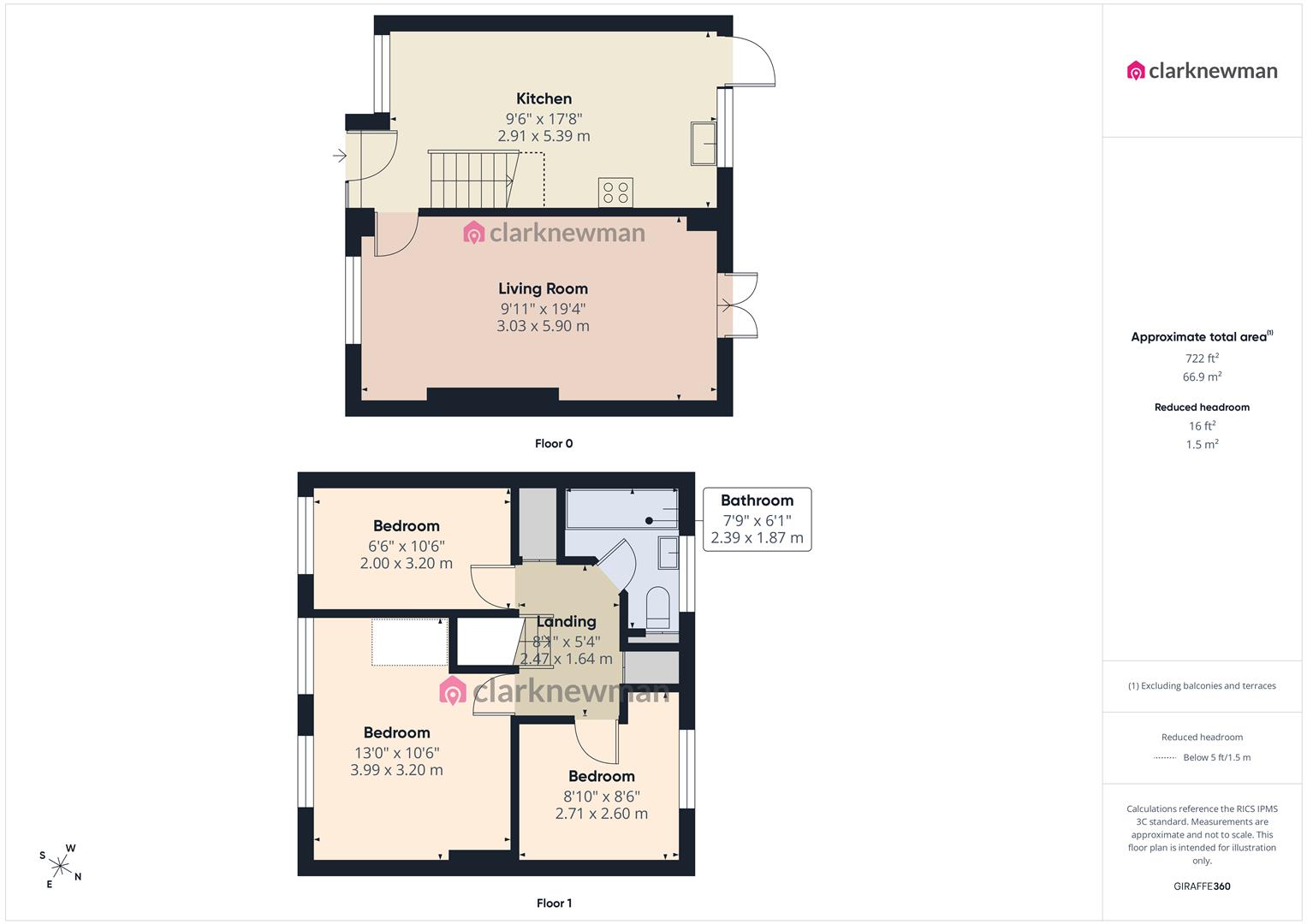 41, Ash Tree Field, Harlow floorplan