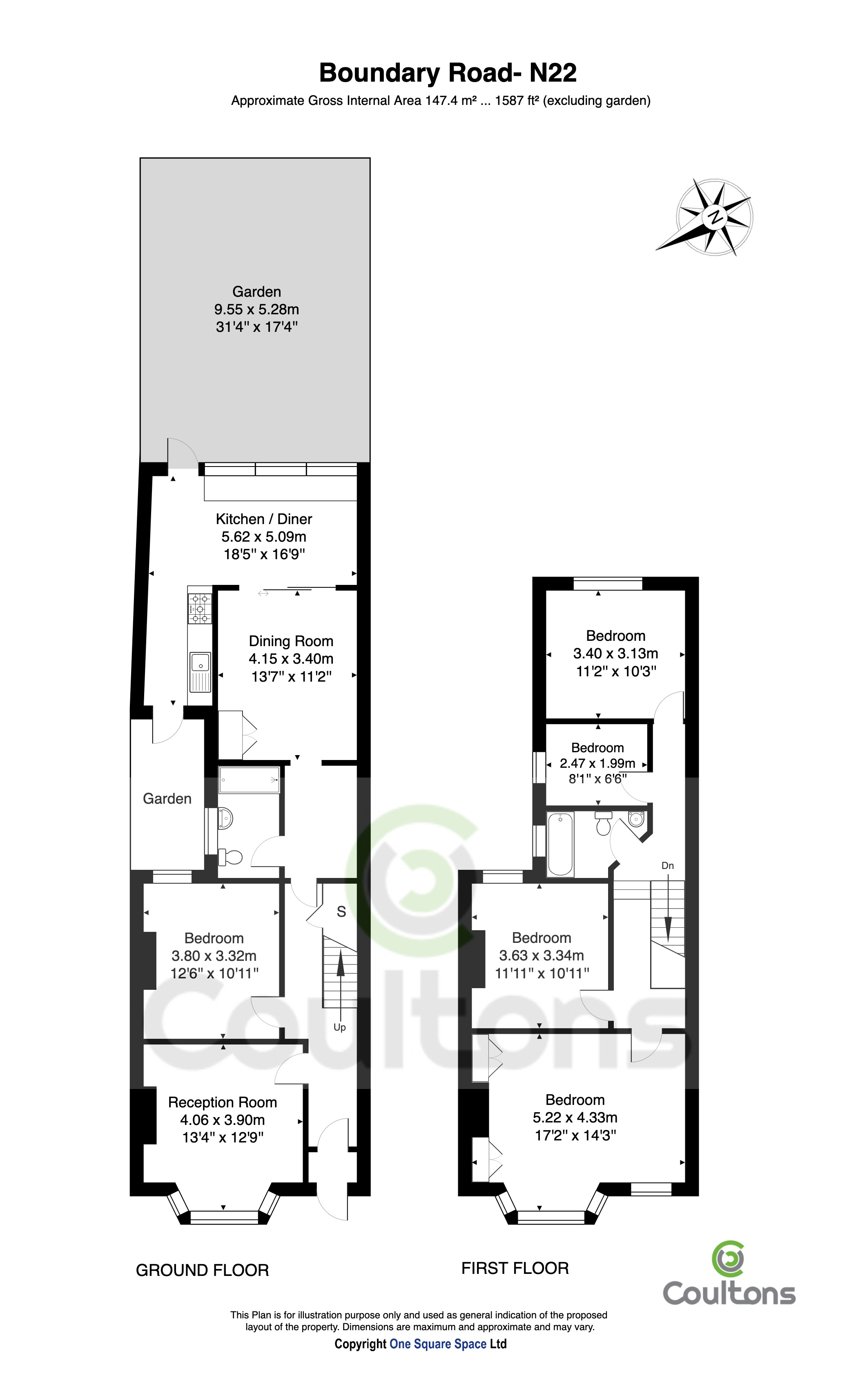 Boundary Road, London N22, 4 bedroom terraced house for sale 61818749 PrimeLocation