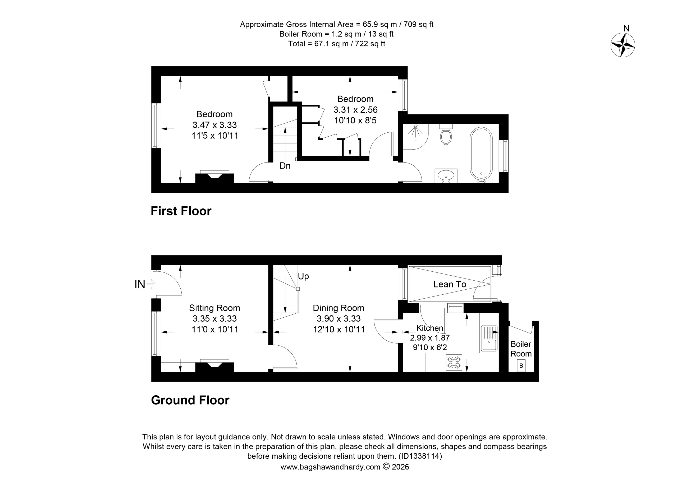 28 Leonard Avenue, Sevenoaks floorplan