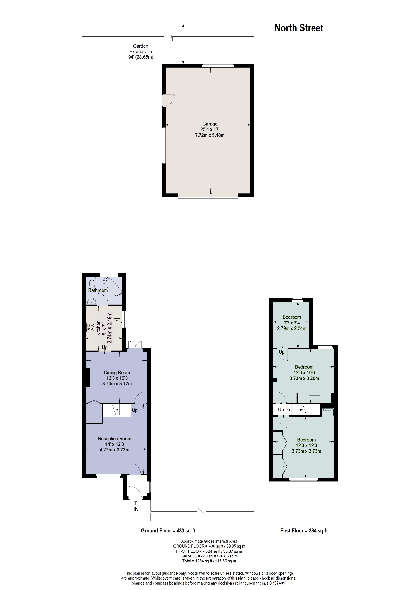 27, North Street, Egham floorplan