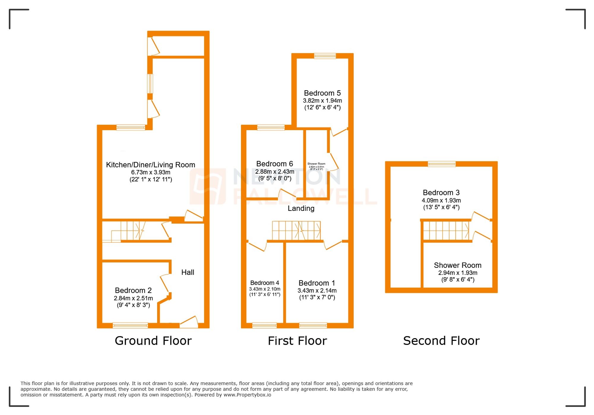 Stanley Street, Leicester floorplan