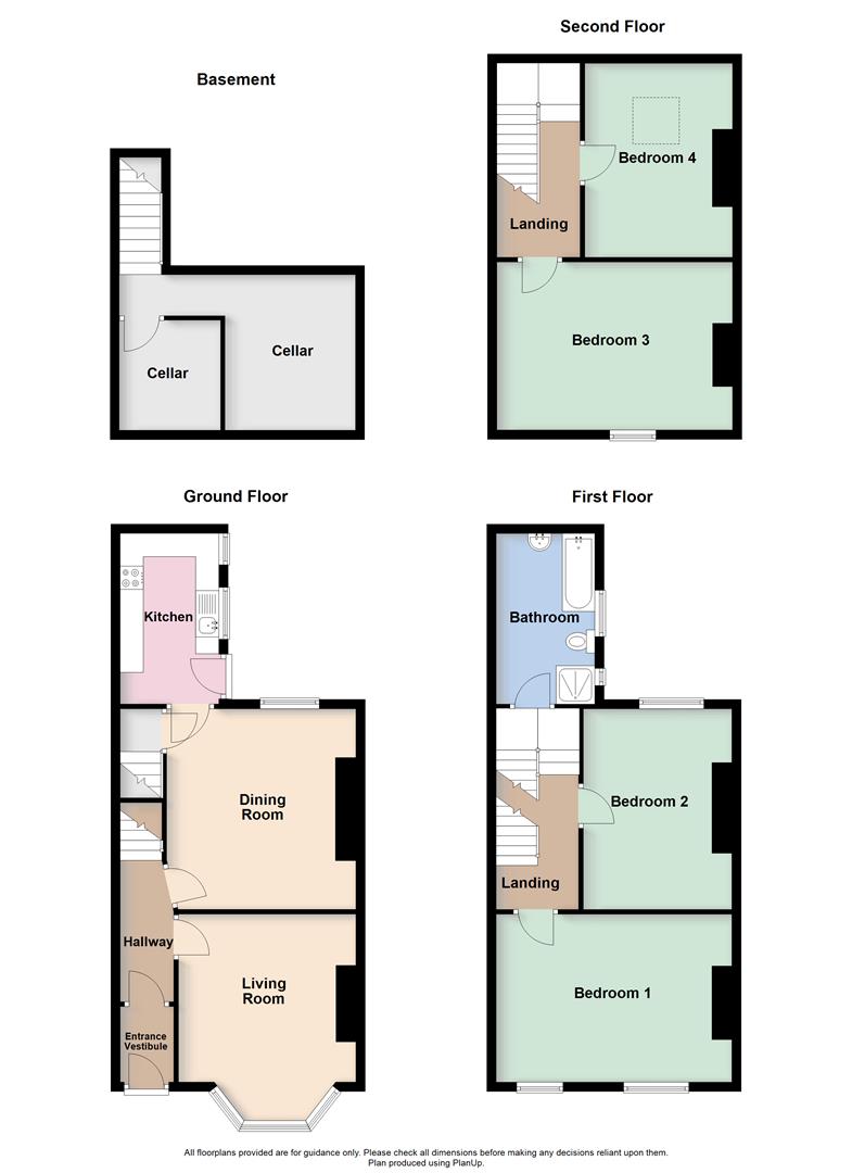 45, Market Street, Buxton floorplan