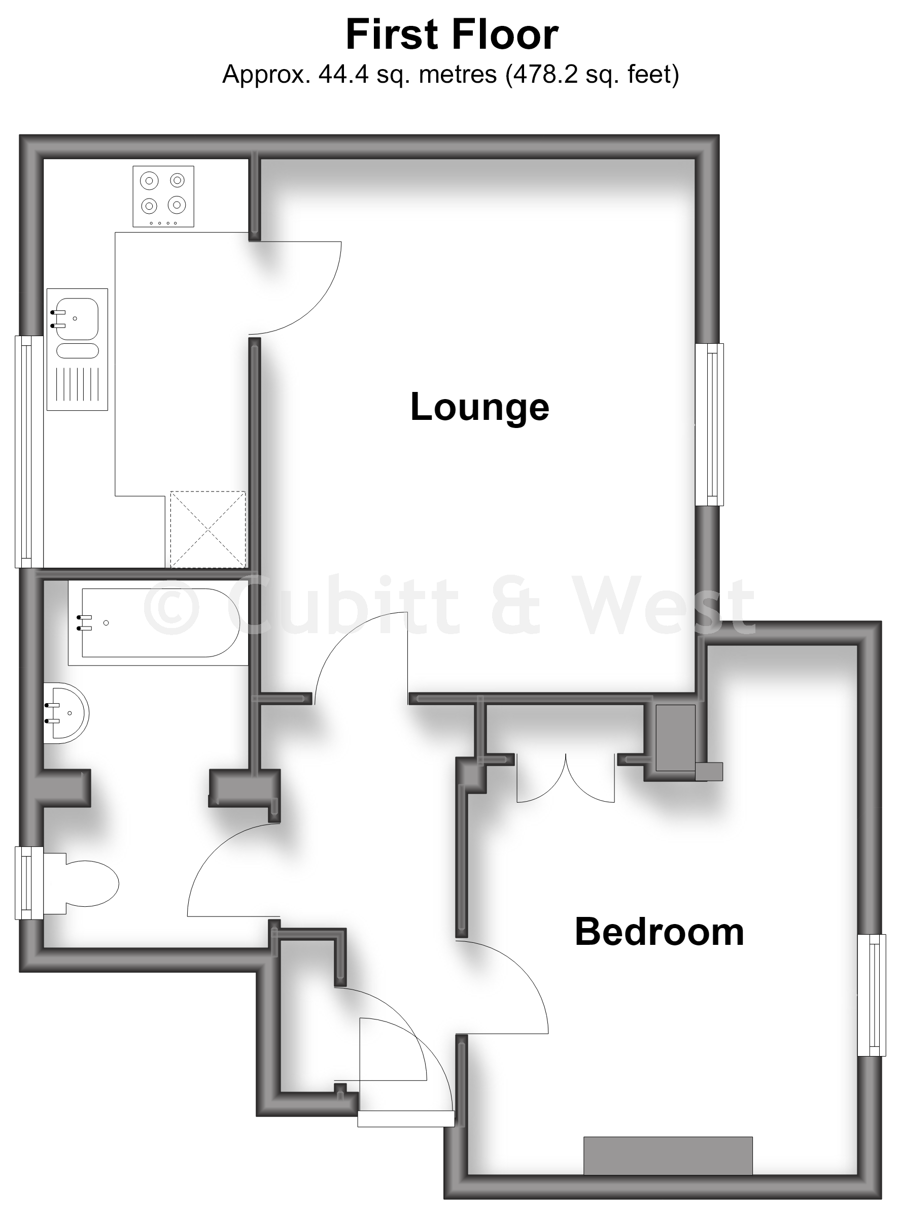Beech House, Shirley Oaks Road, Croydon floorplan