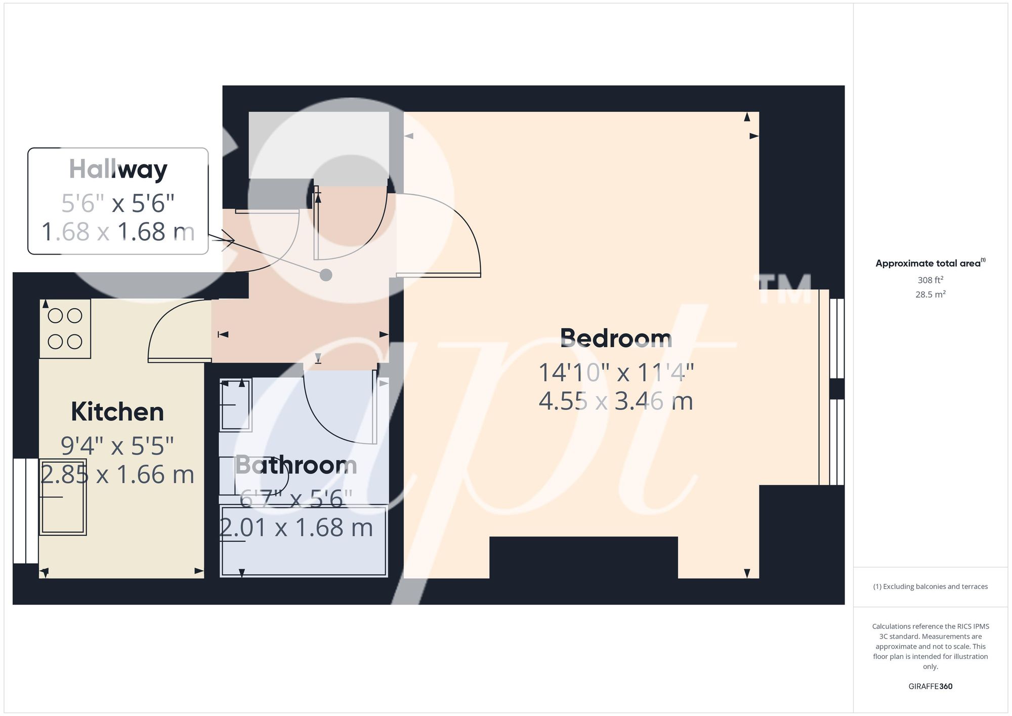 TFF, 227 Elm Grove, Brighton floorplan