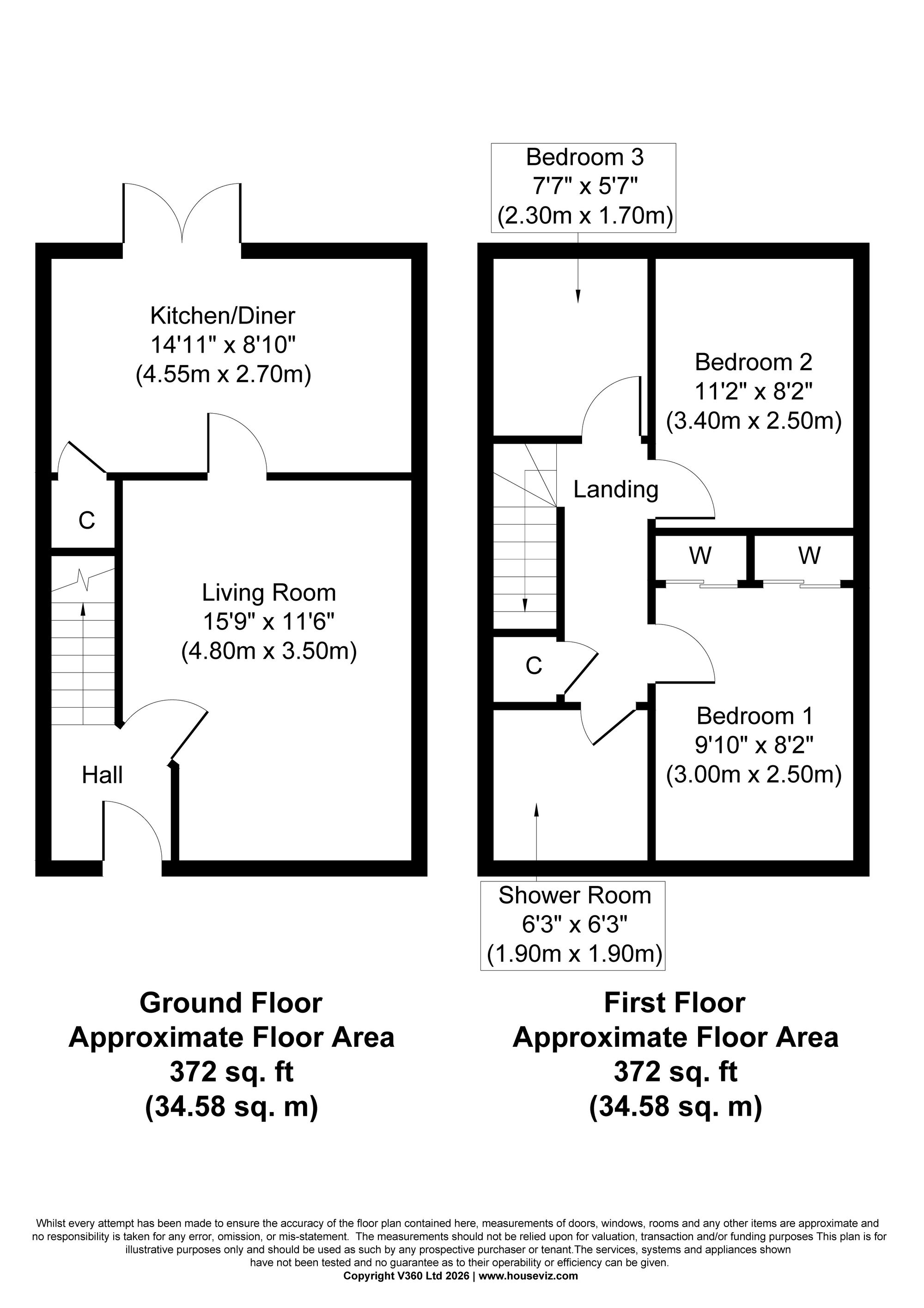 8 Badger Walk, Broxburn floorplan