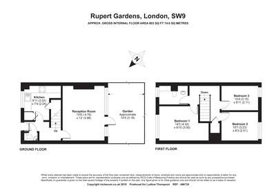 3 Bedrooms Flat for sale in Rupert Gardens, London SW9