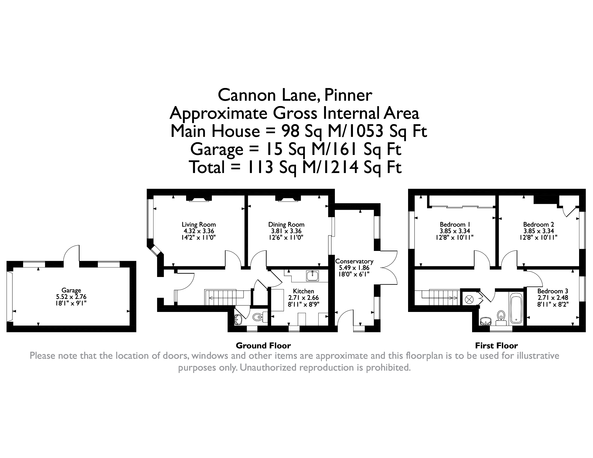 Cannon Lane, Pinner HA5, 3 bedroom semidetached house for sale