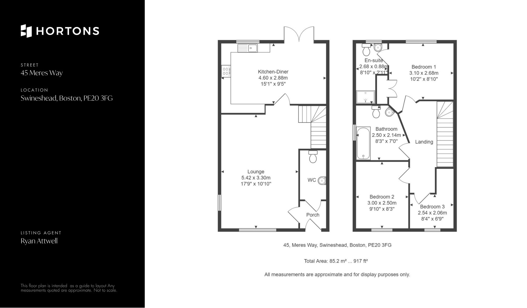 45 Meres Way, Boston floorplan