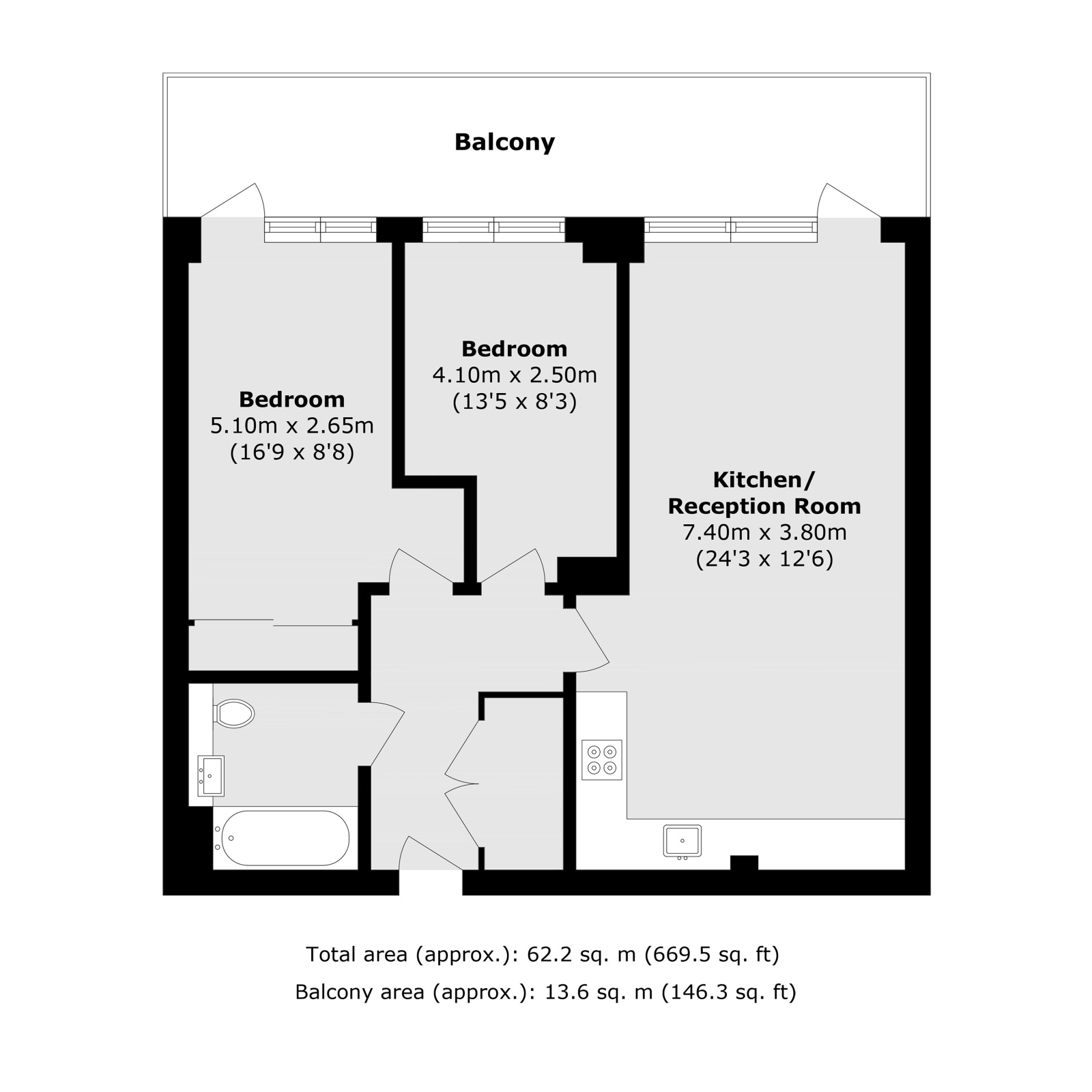 Hemming Street, London floorplan
