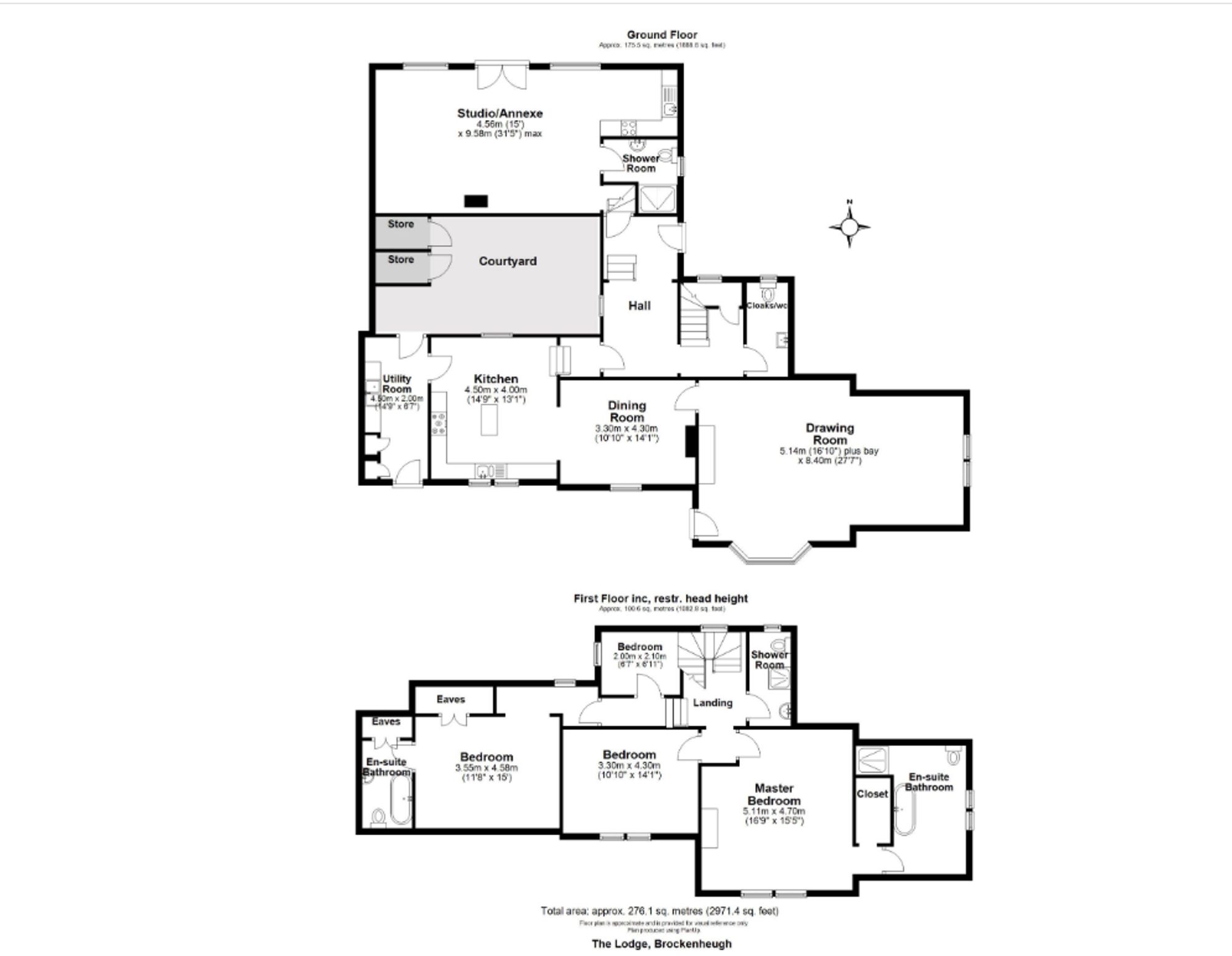 Brokenheugh Lodge, Hexham floorplan