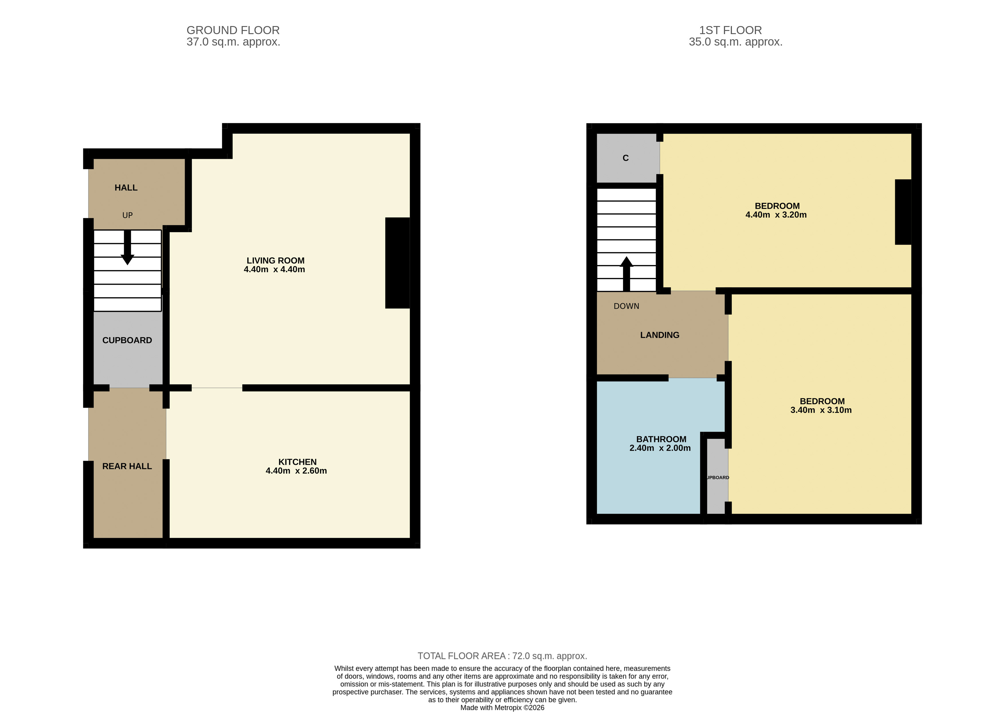 19, Alloway Terrace, Dundee floorplan
