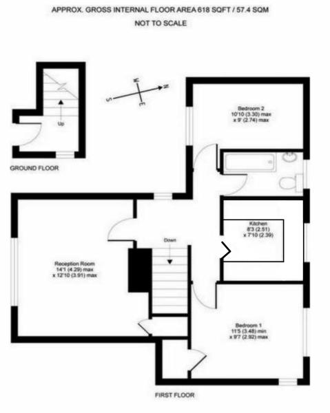 2 Bedrooms Maisonette for sale in Bradbury Gardens, Fulmer, Buckinghamshire SL3