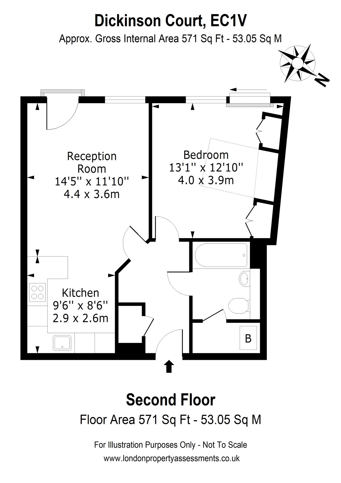 1 Bedrooms Flat to rent in Brewhouse Yard, London EC1V