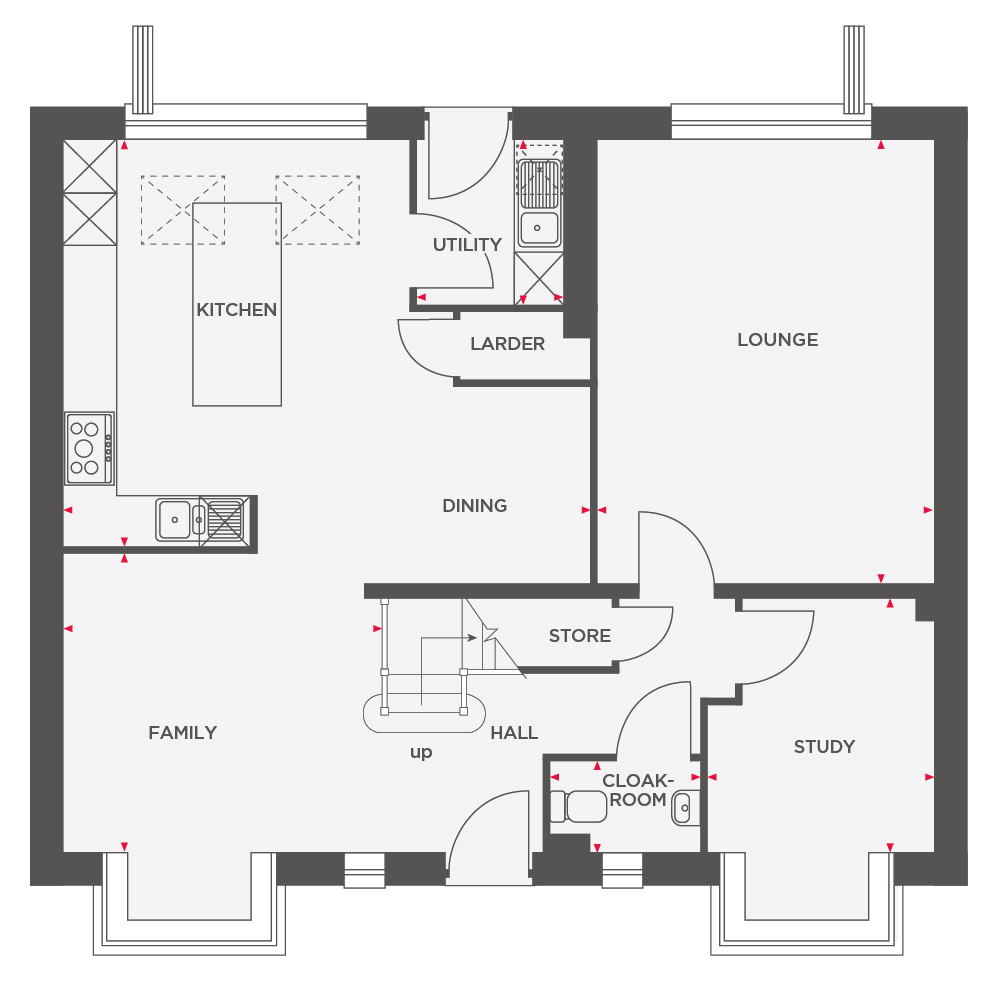 Plot 53 The Birch,, Leighton Park Road, Westbury floorplan