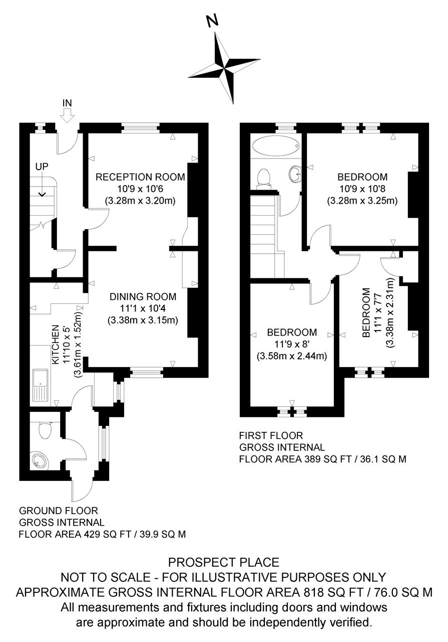 28, Prospect Place, Canterbury floorplan