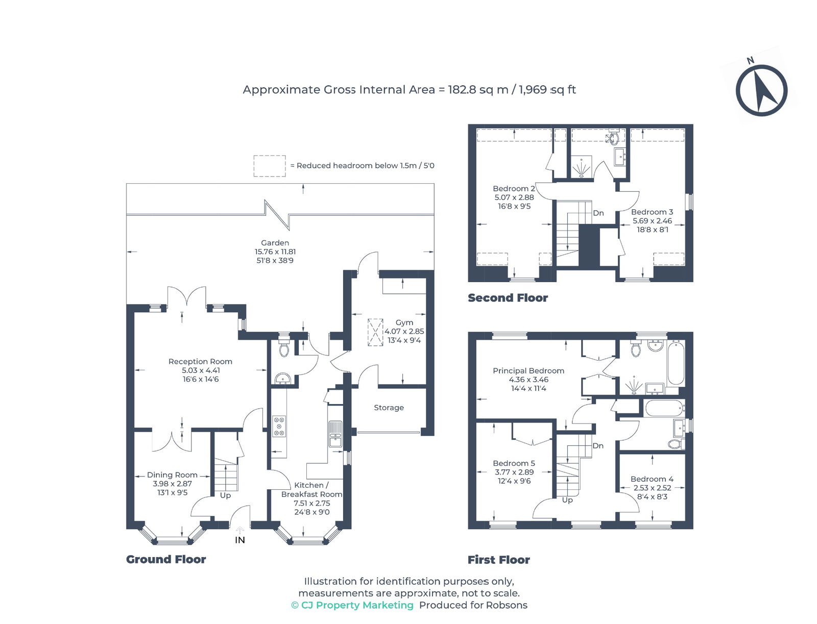 7, Stirling Avenue, Pinner floorplan