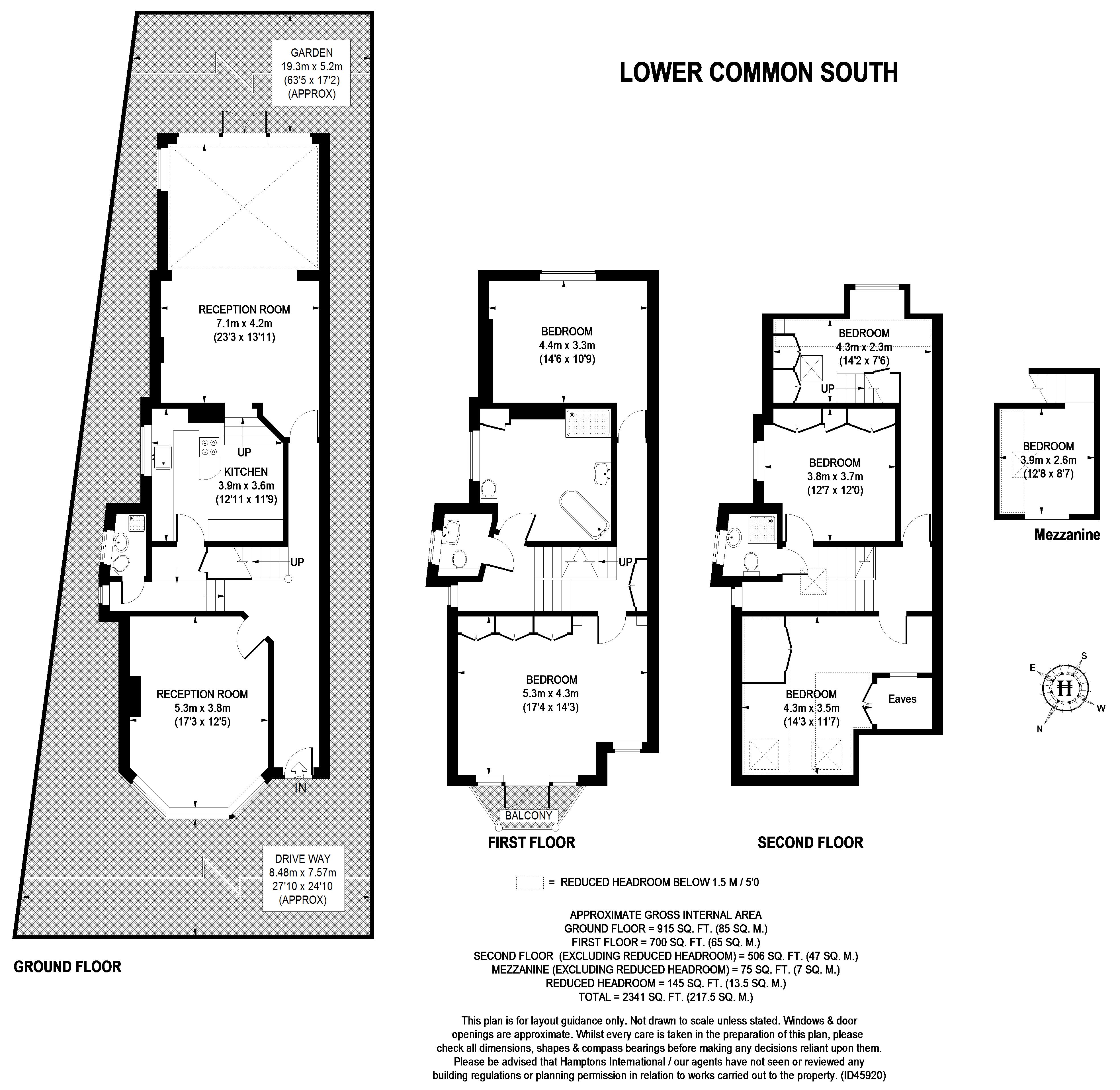 5 Bedrooms Semi-detached house to rent in Lower Common South, London SW15