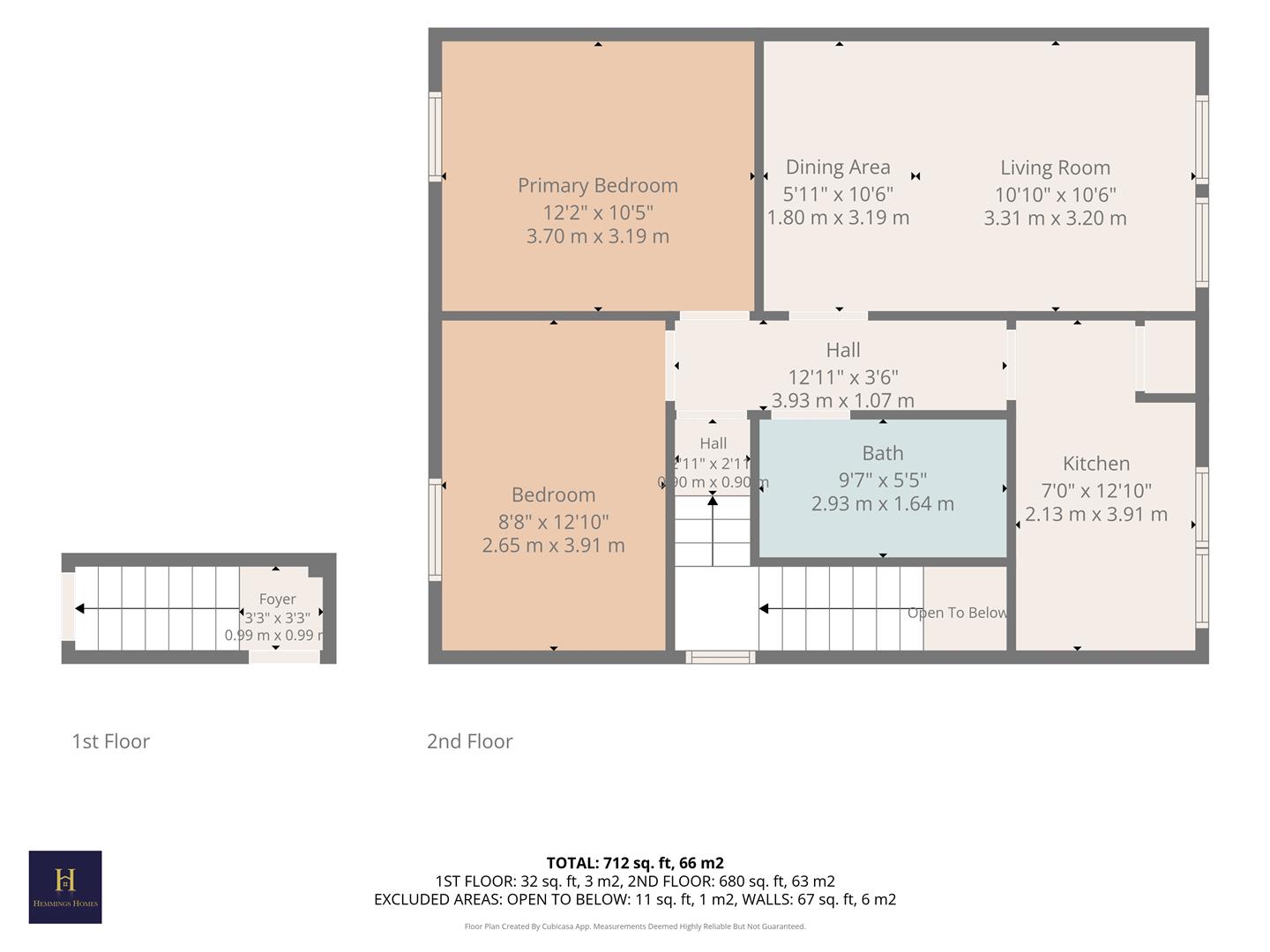 9, Staig Wynd, Motherwell floorplan
