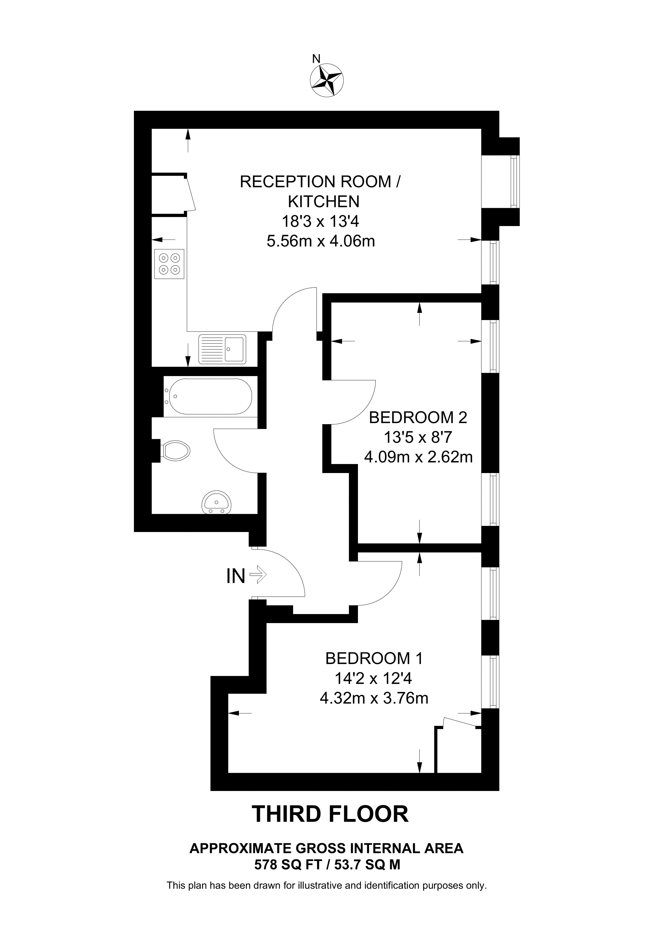 Westow Street, Crystal Palace, London, SE19 floorplan