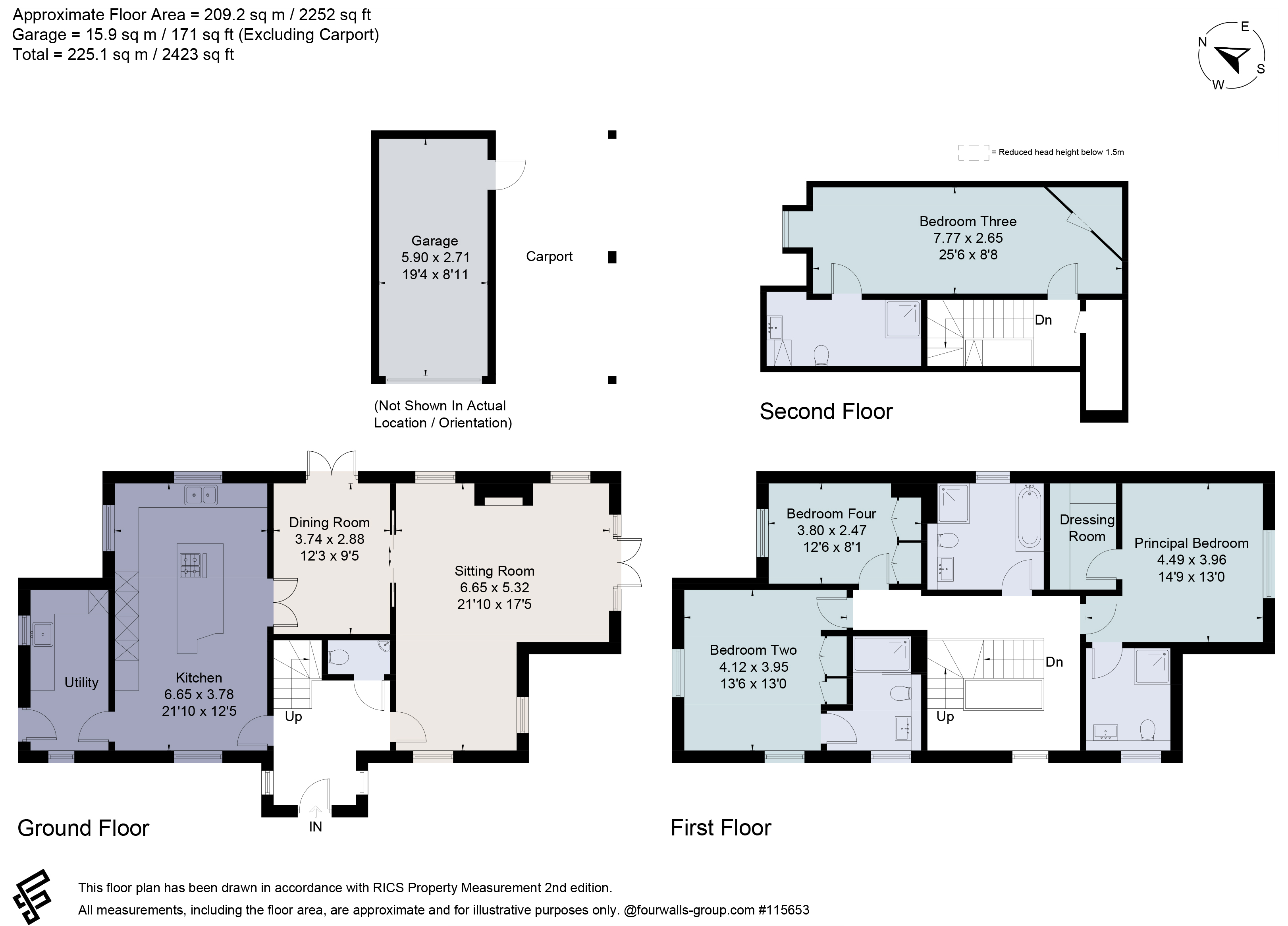 Dunfords Acre, Winchester floorplan