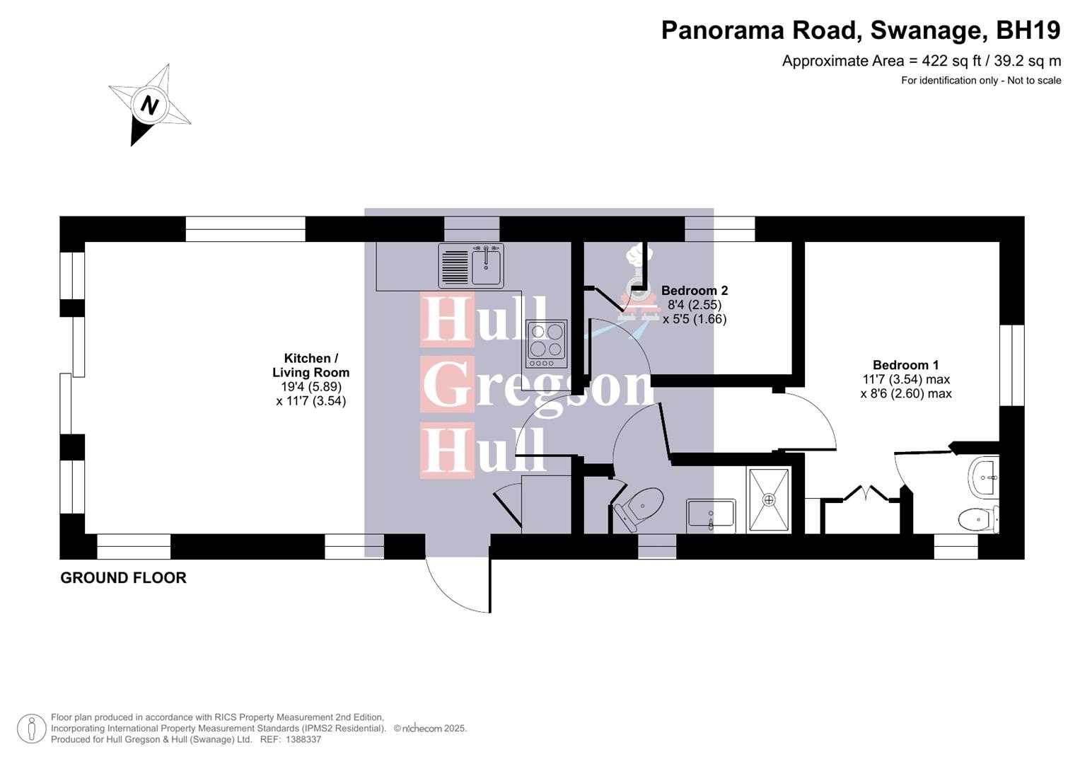 298, Swanage Bay View, Swanage floorplan