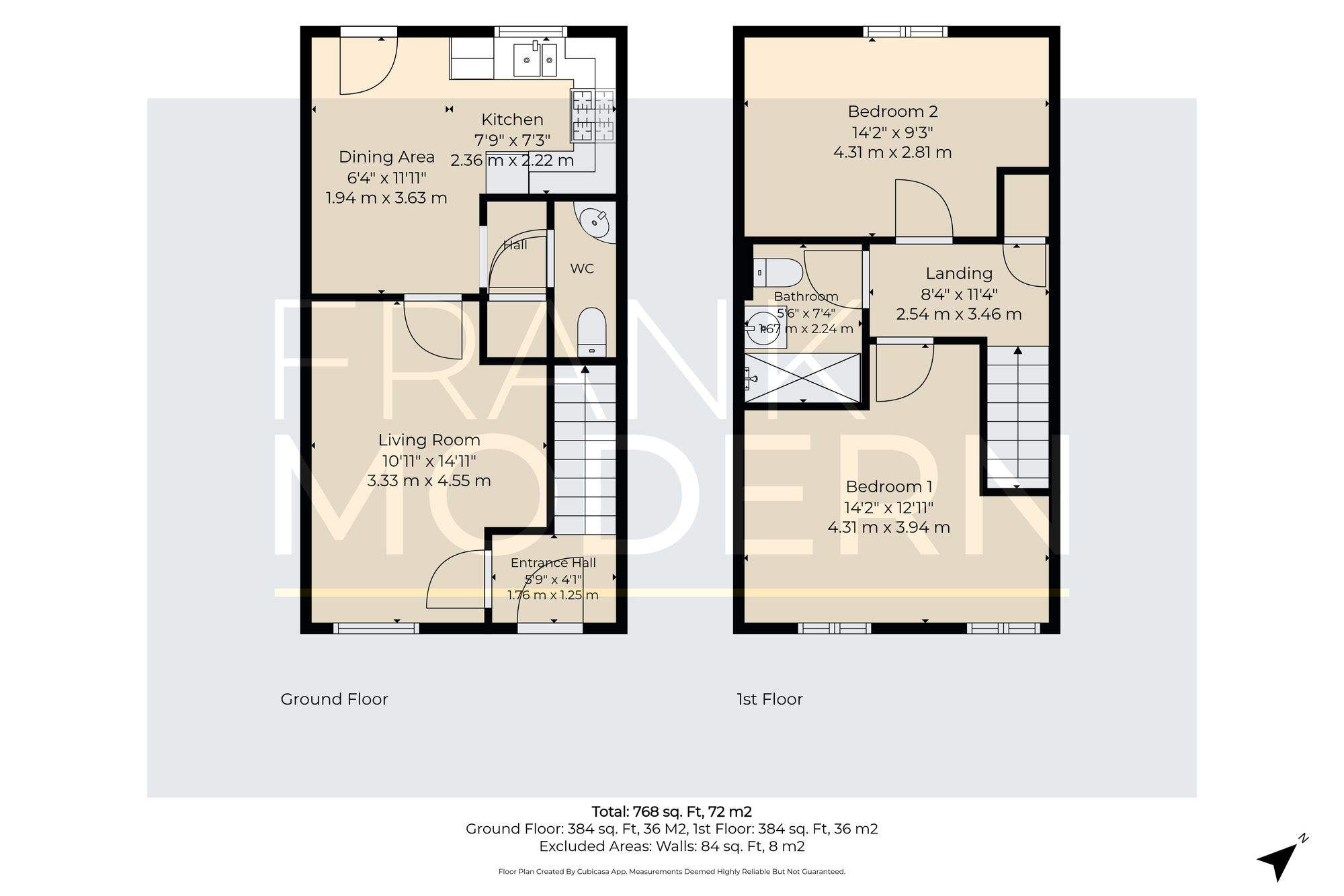 6 Woodward Drive, Peterborough floorplan