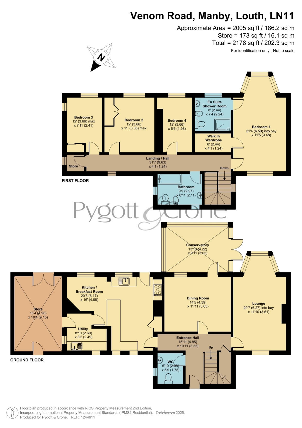 1, Venom Road, Louth floorplan