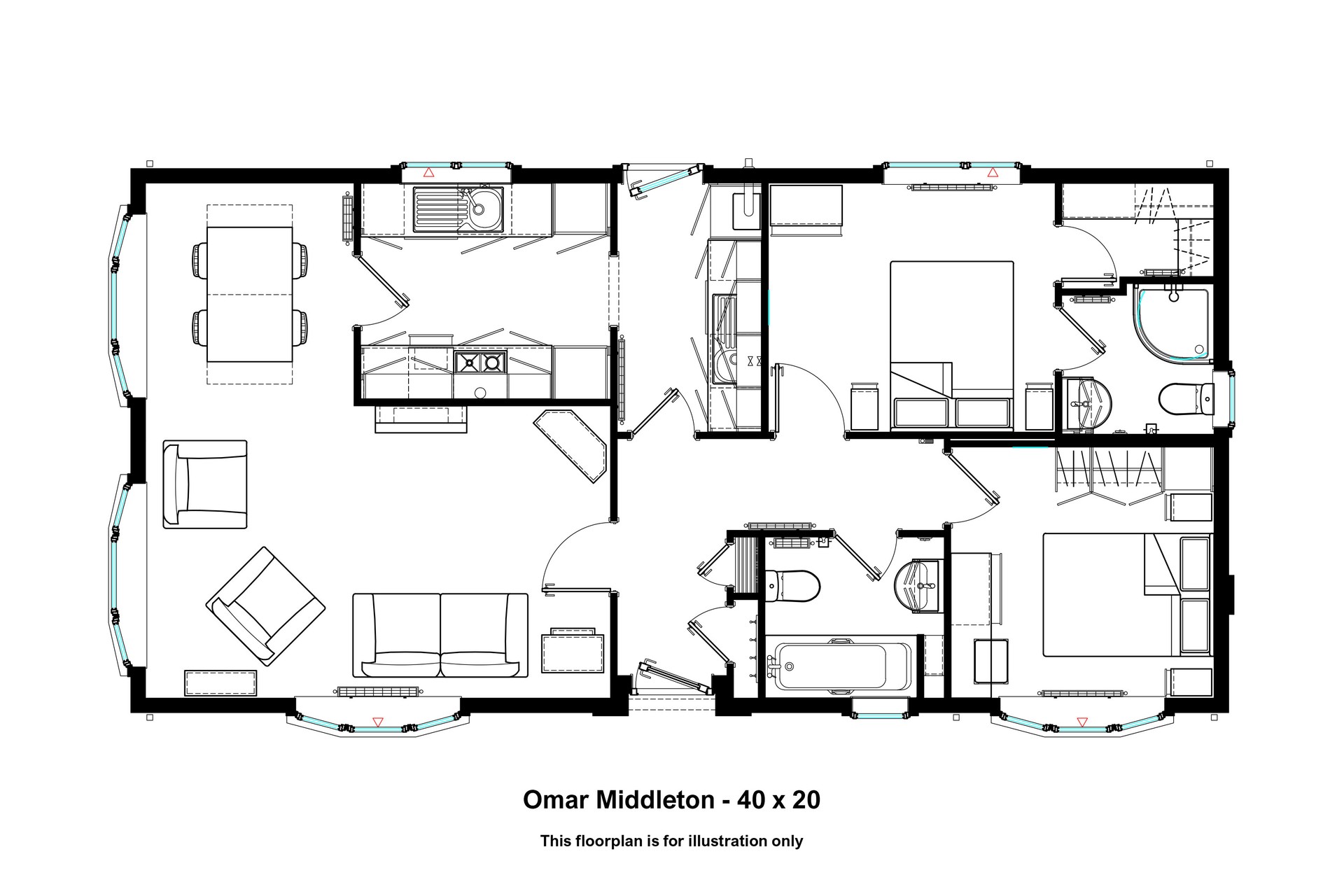 Omar Middleton, Hull Road, Woodmansey floorplan