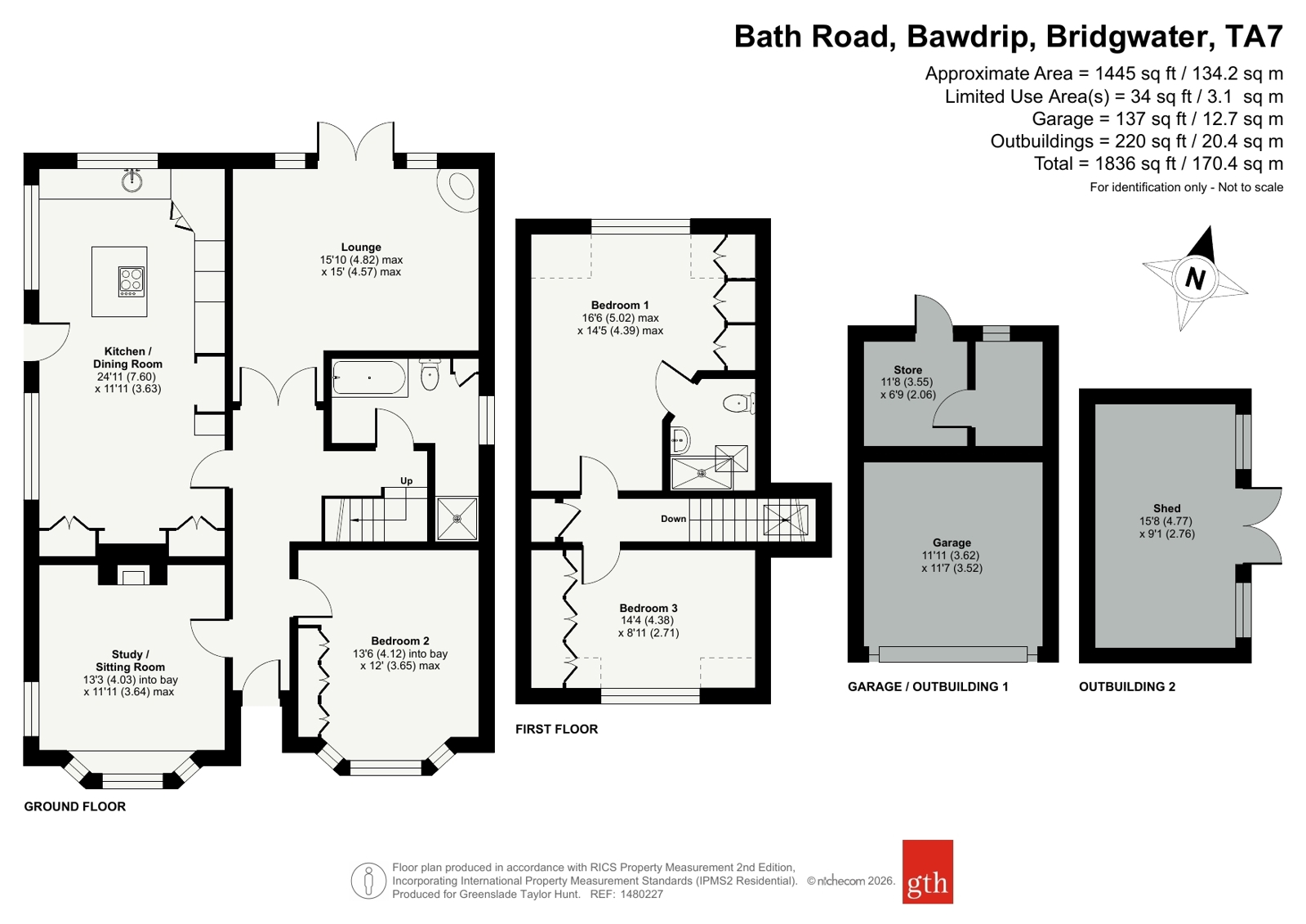 15, Bath Road, Bridgwater floorplan