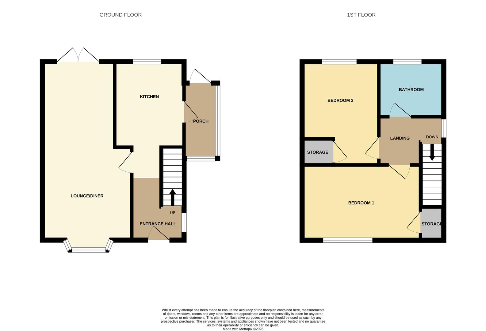 6, Sunridge Close, Stoke-On-Trent floorplan