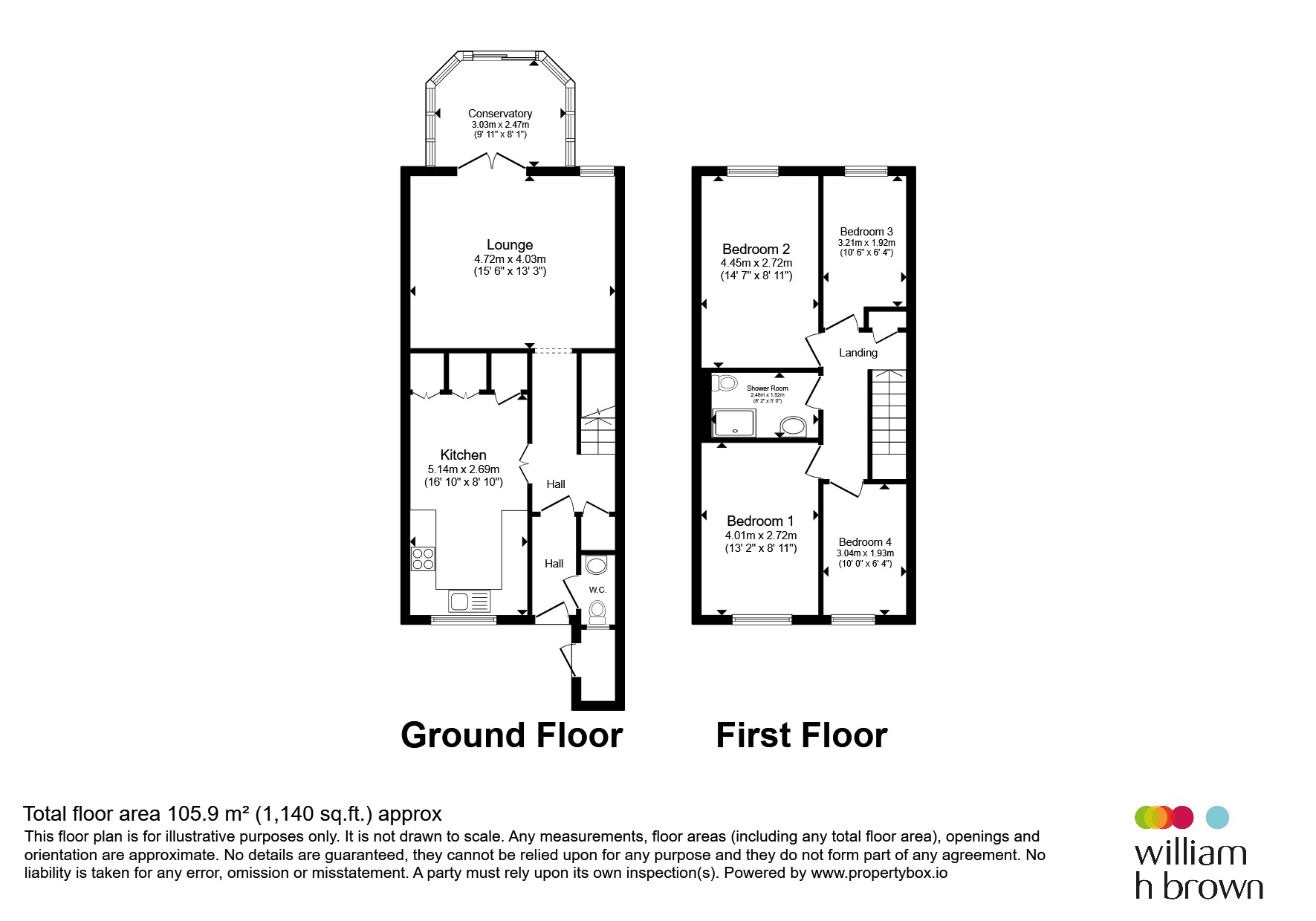 370, Ripon Road, STEVENAGE floorplan