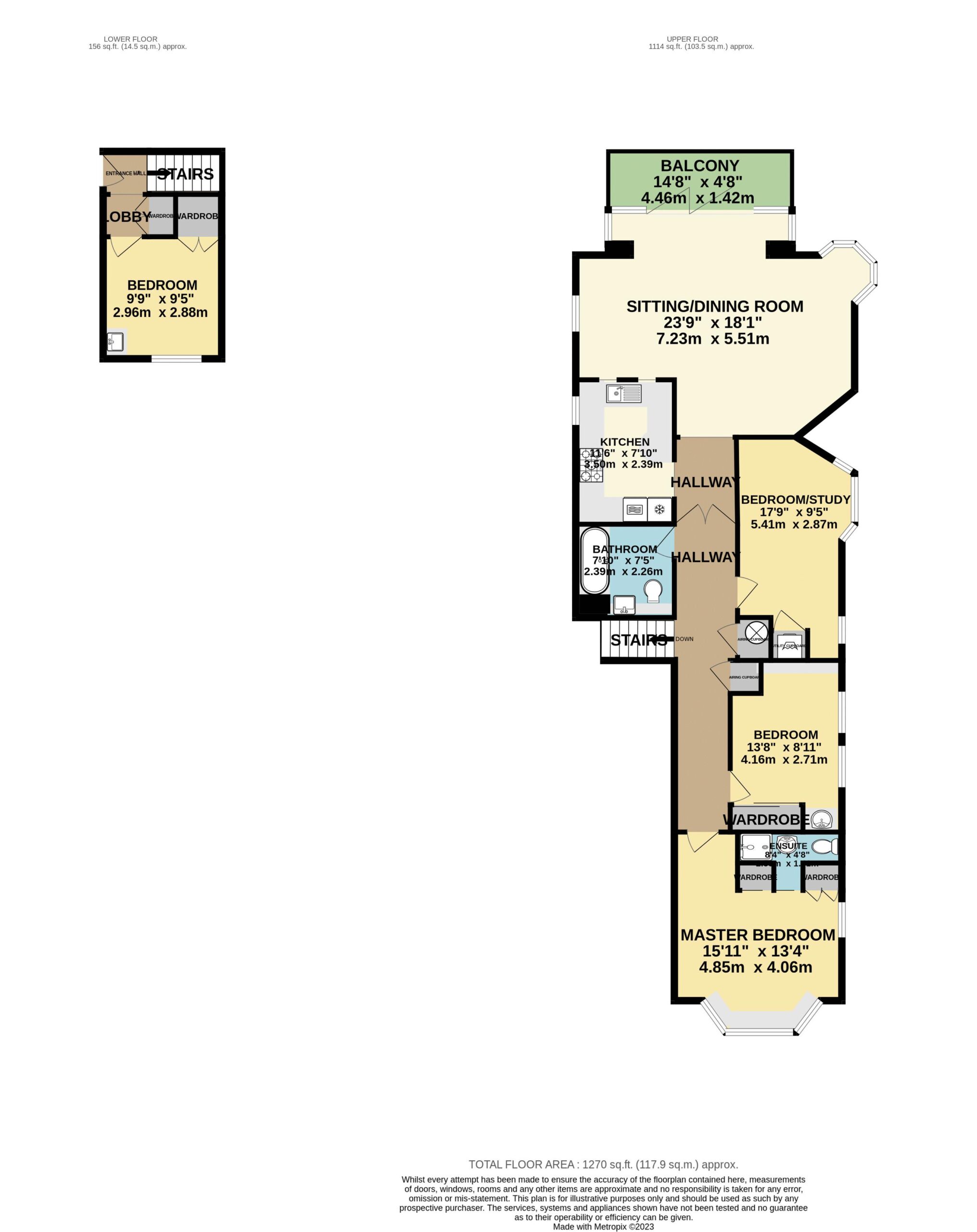 Highcliffe Road, Swanage floorplan