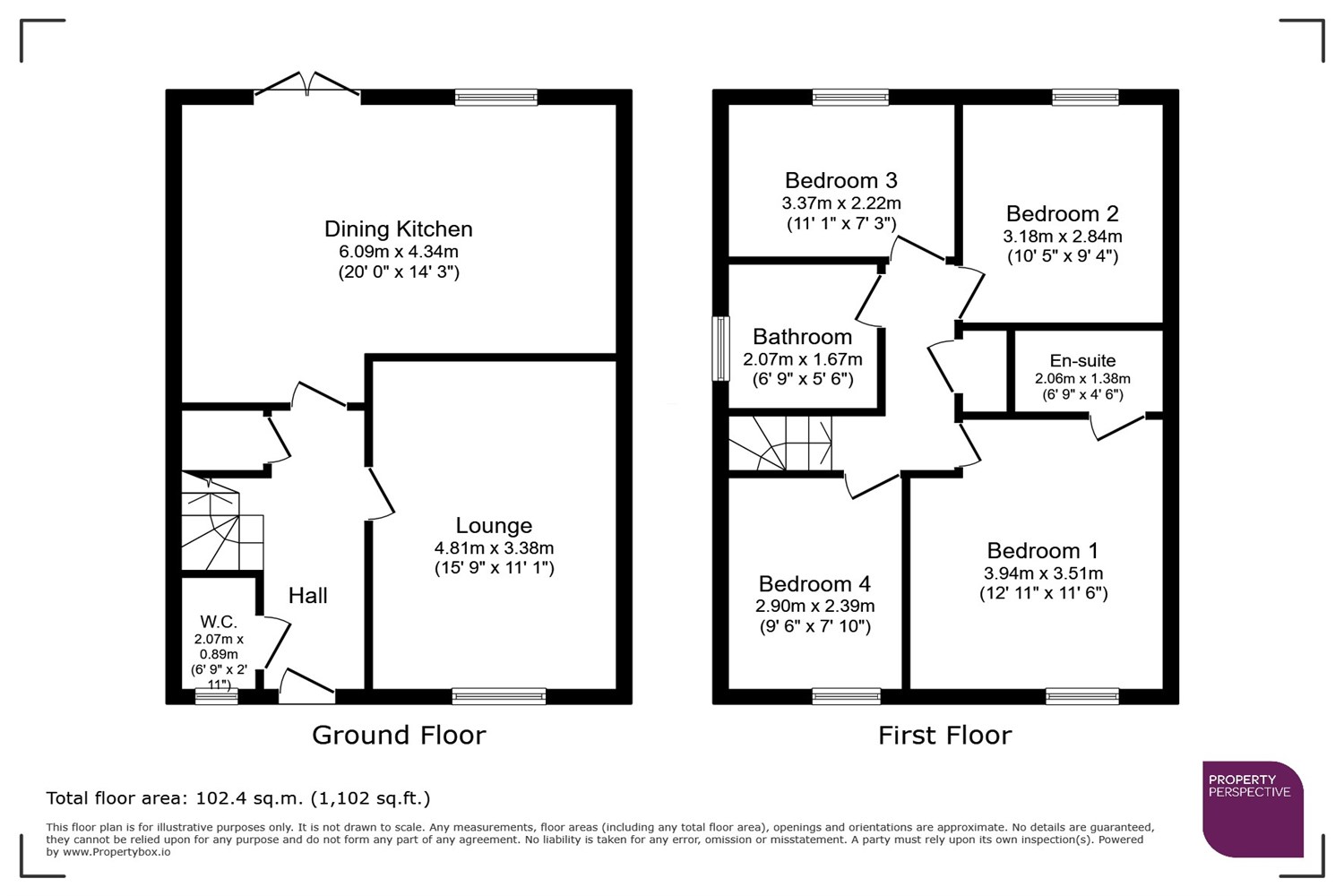 57, Sanderling Way, Washington floorplan