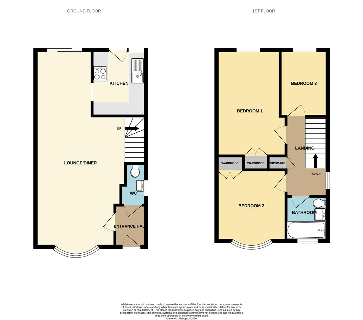 6, Ferndale Walk, Littlehampton floorplan