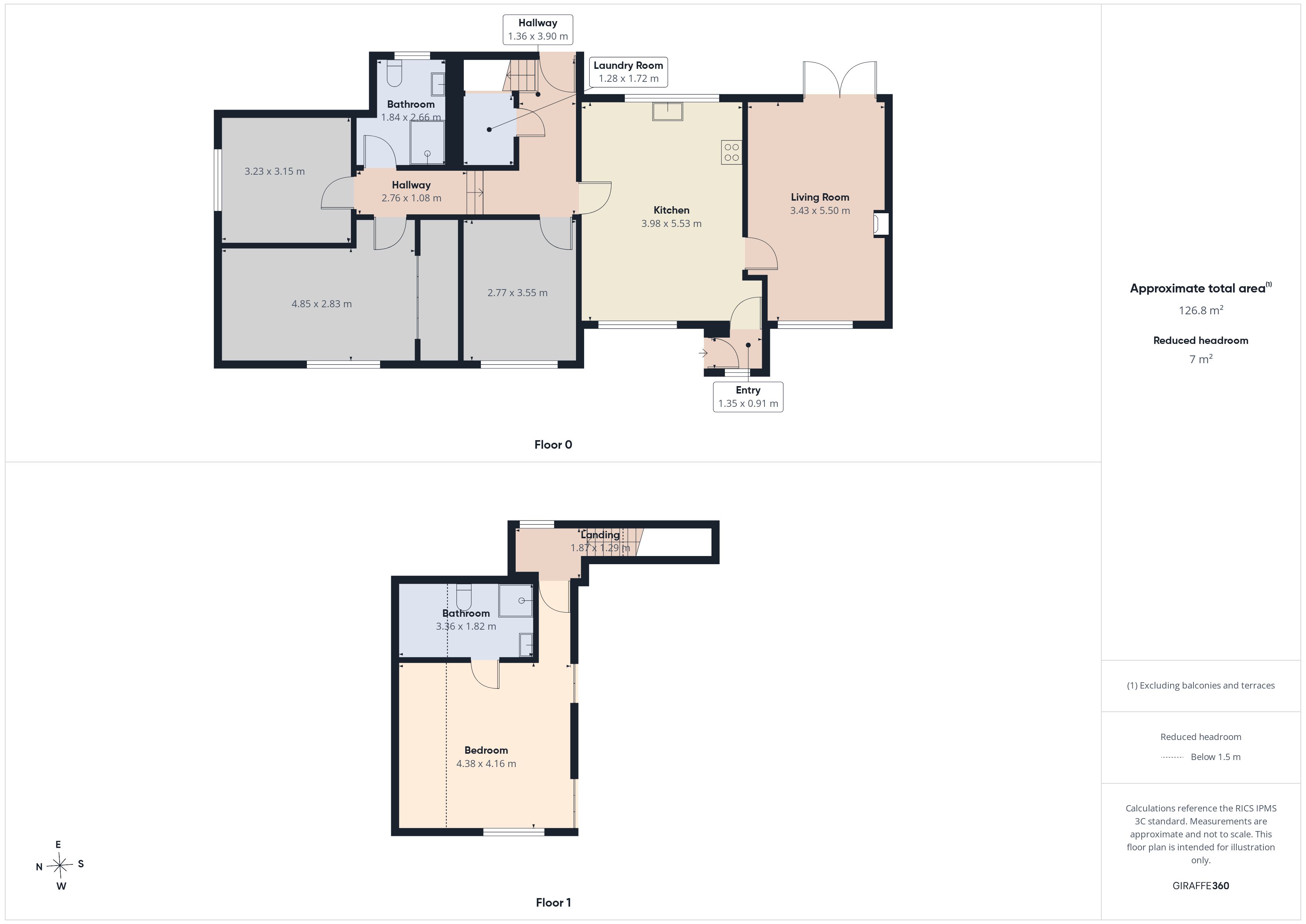 Brookfield Bungalow, Highfield, Caerwent floorplan