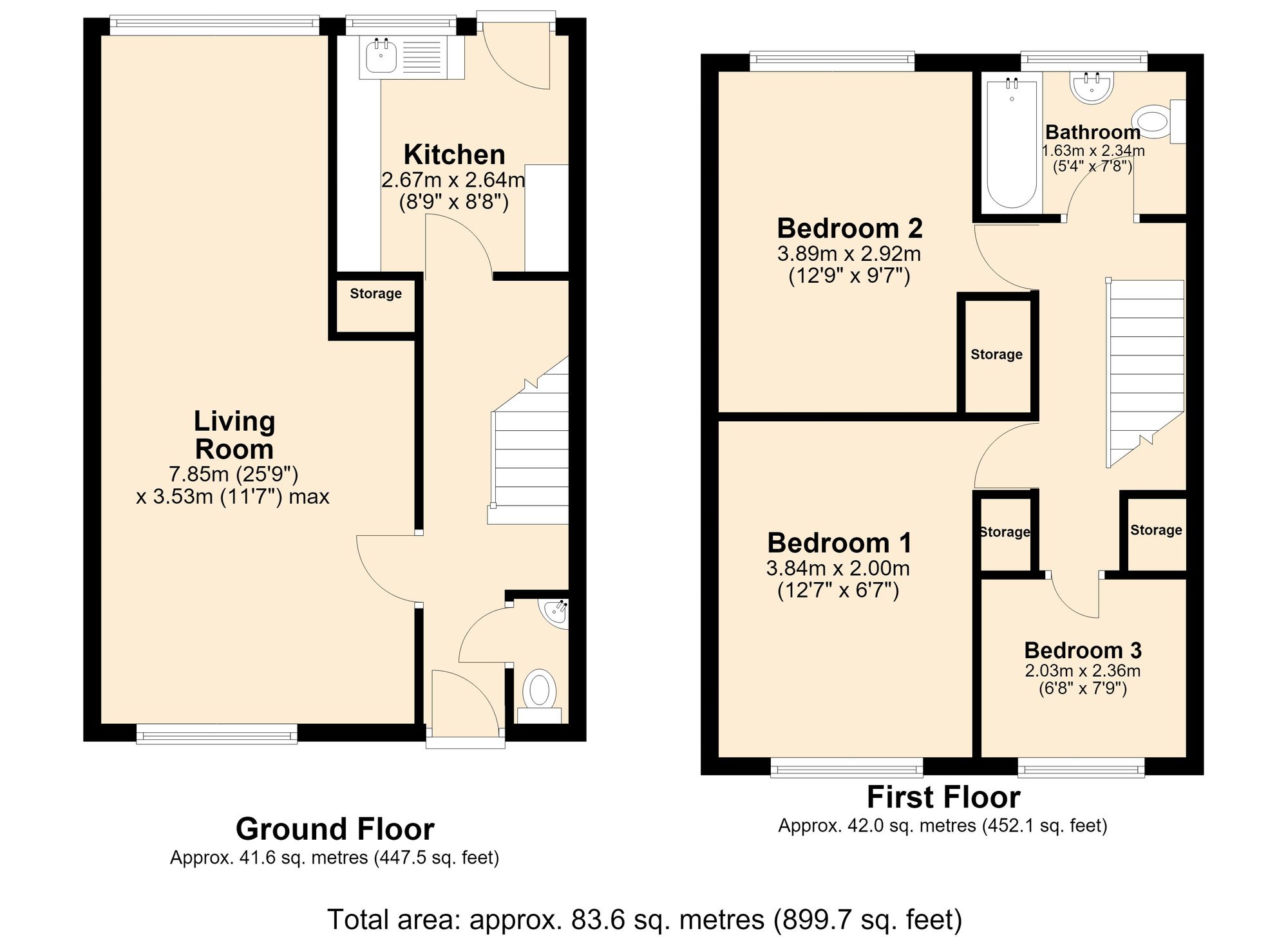175 Queens Road West, Accrington floorplan