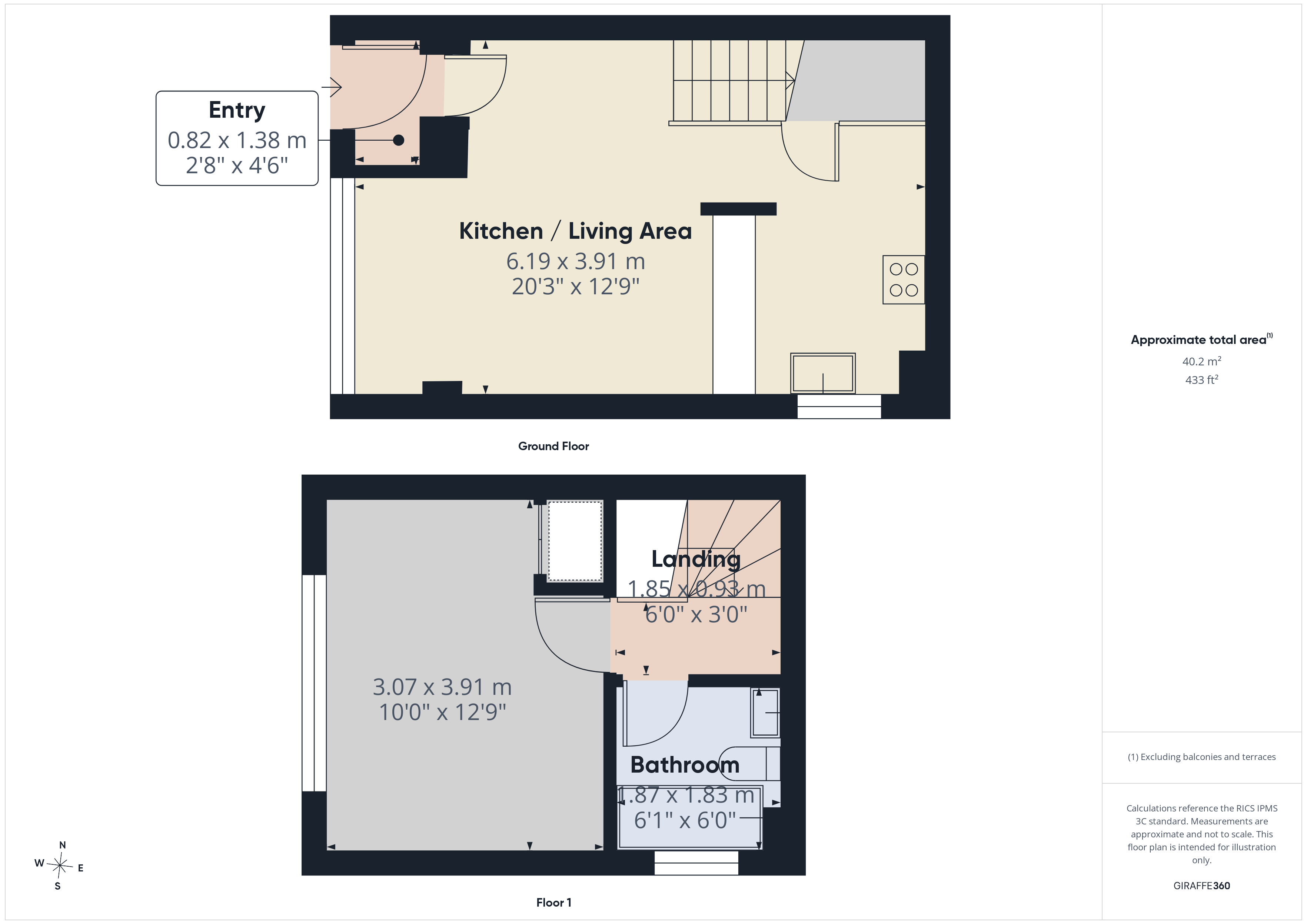 17, Seaton Drive, Middlesex floorplan