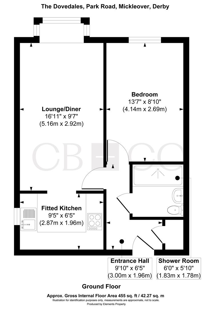 1 The Dovedales, Park Road, Derby floorplan